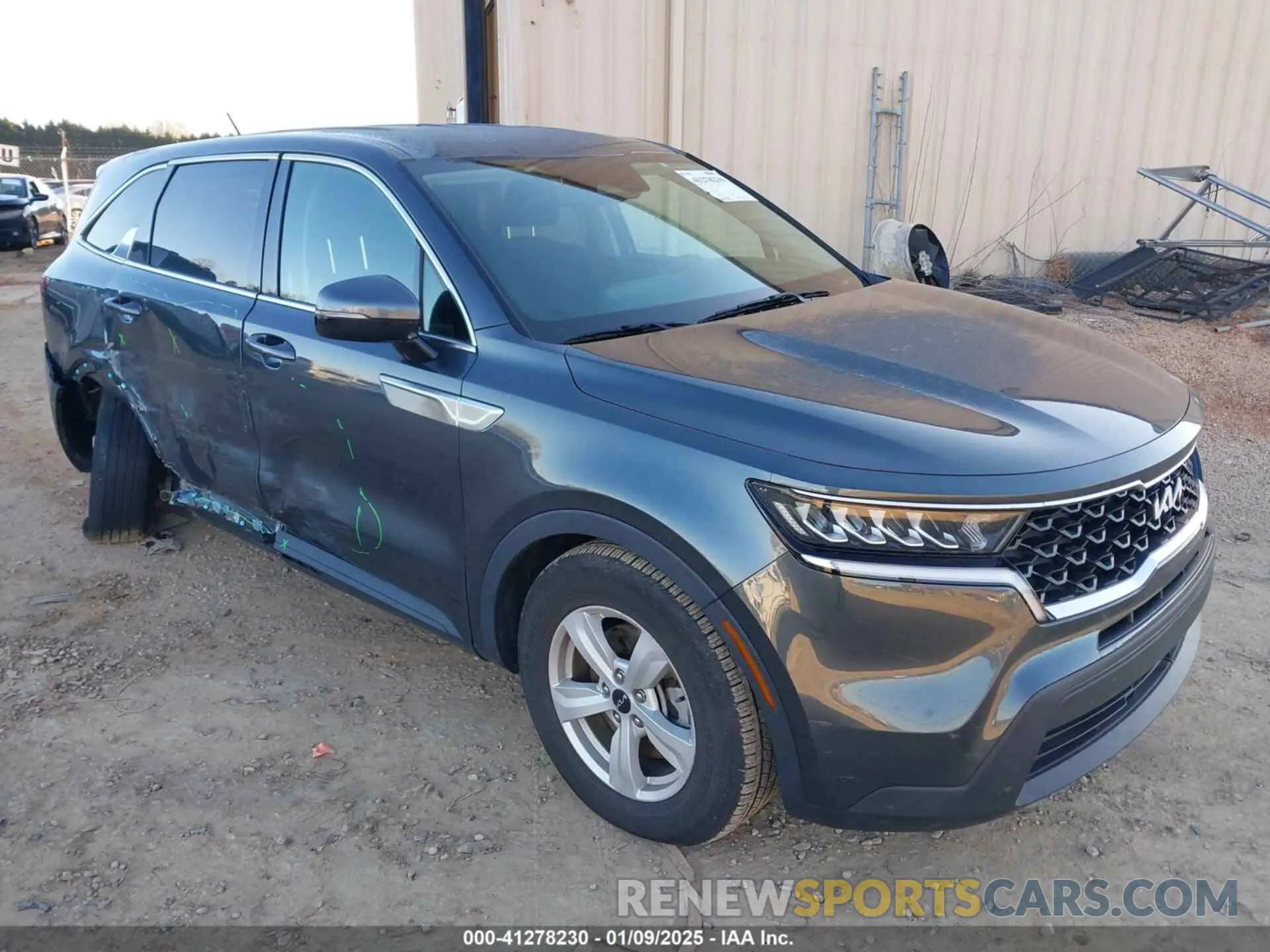 1 Фотография поврежденного автомобиля 5XYRG4LC2PG165455 KIA SORENTO 2023