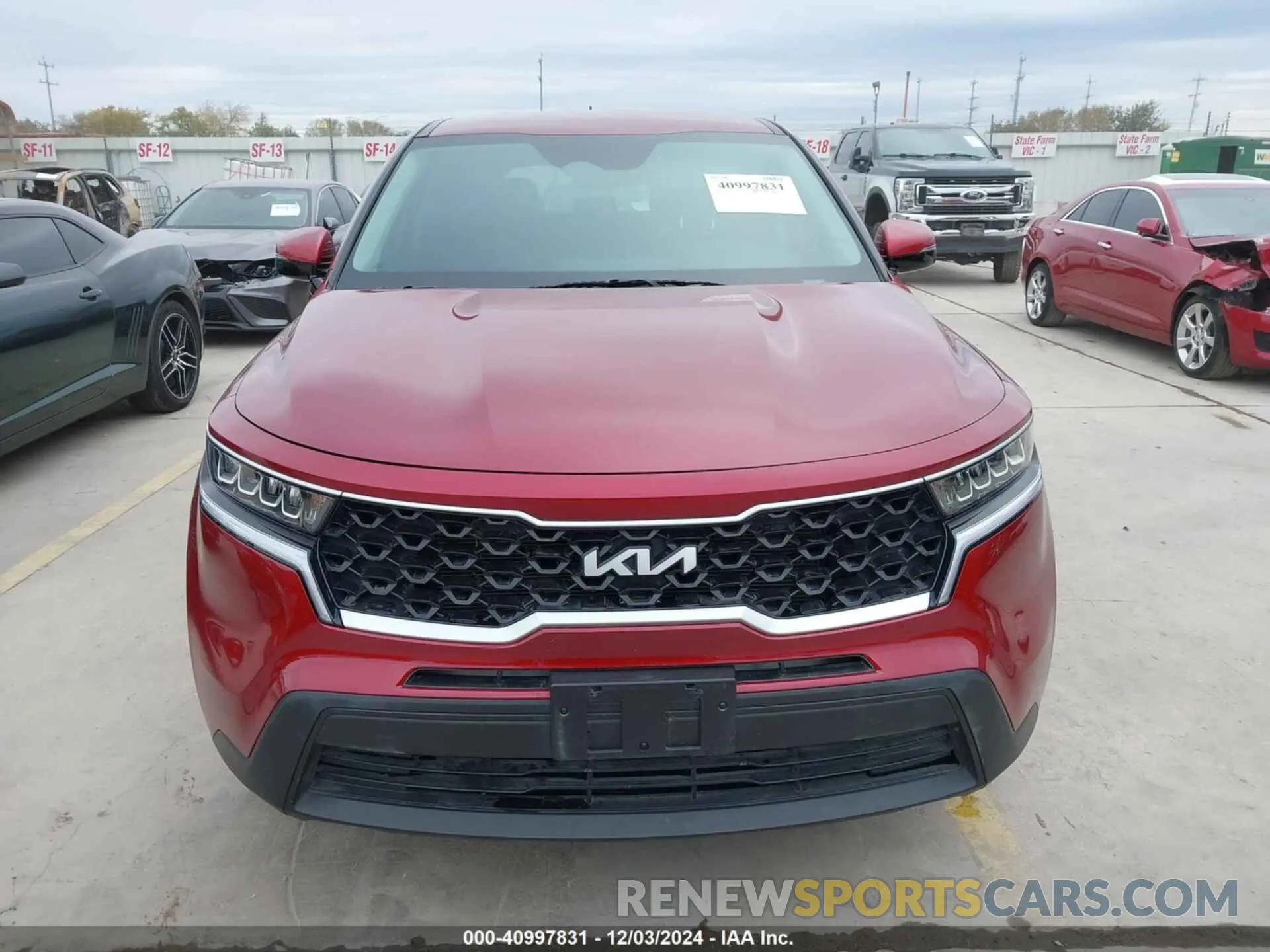 13 Фотография поврежденного автомобиля 5XYRG4LC4PG166347 KIA SORENTO 2023
