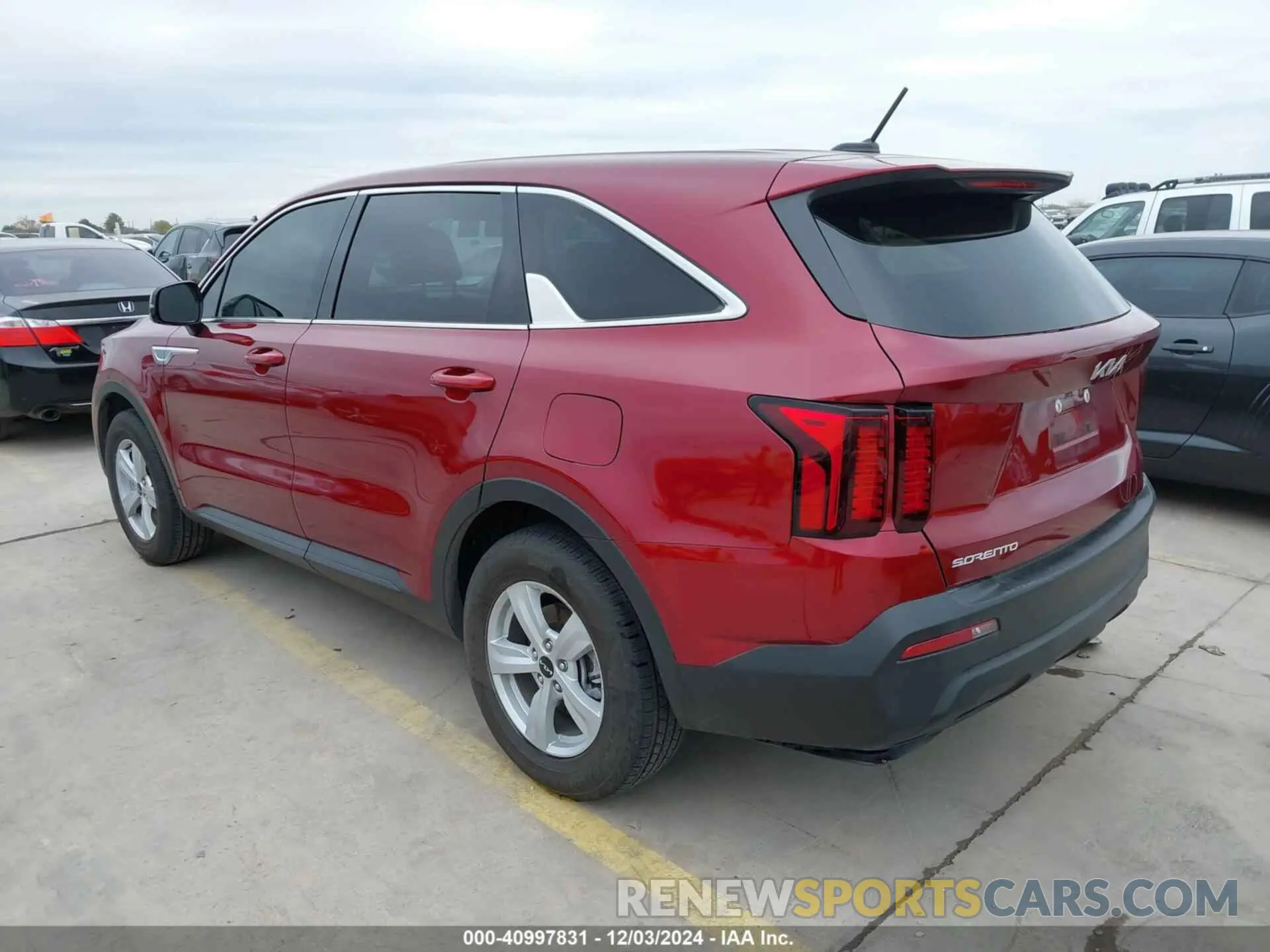 3 Фотография поврежденного автомобиля 5XYRG4LC4PG166347 KIA SORENTO 2023