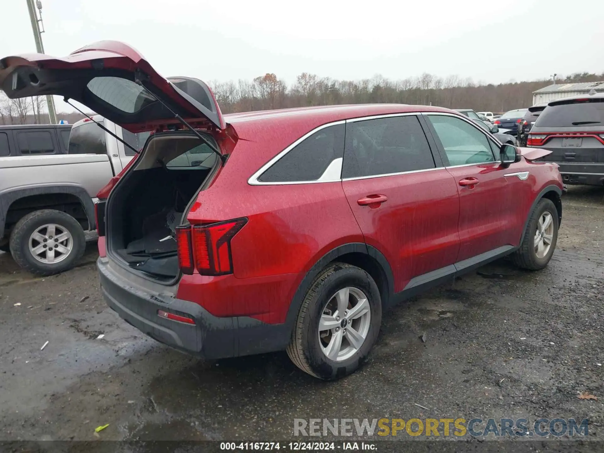 4 Фотография поврежденного автомобиля 5XYRG4LC5PG241489 KIA SORENTO 2023