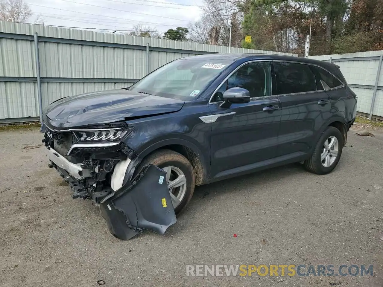 1 Photograph of a damaged car 5XYRG4LC8PG243107 KIA SORENTO 2023