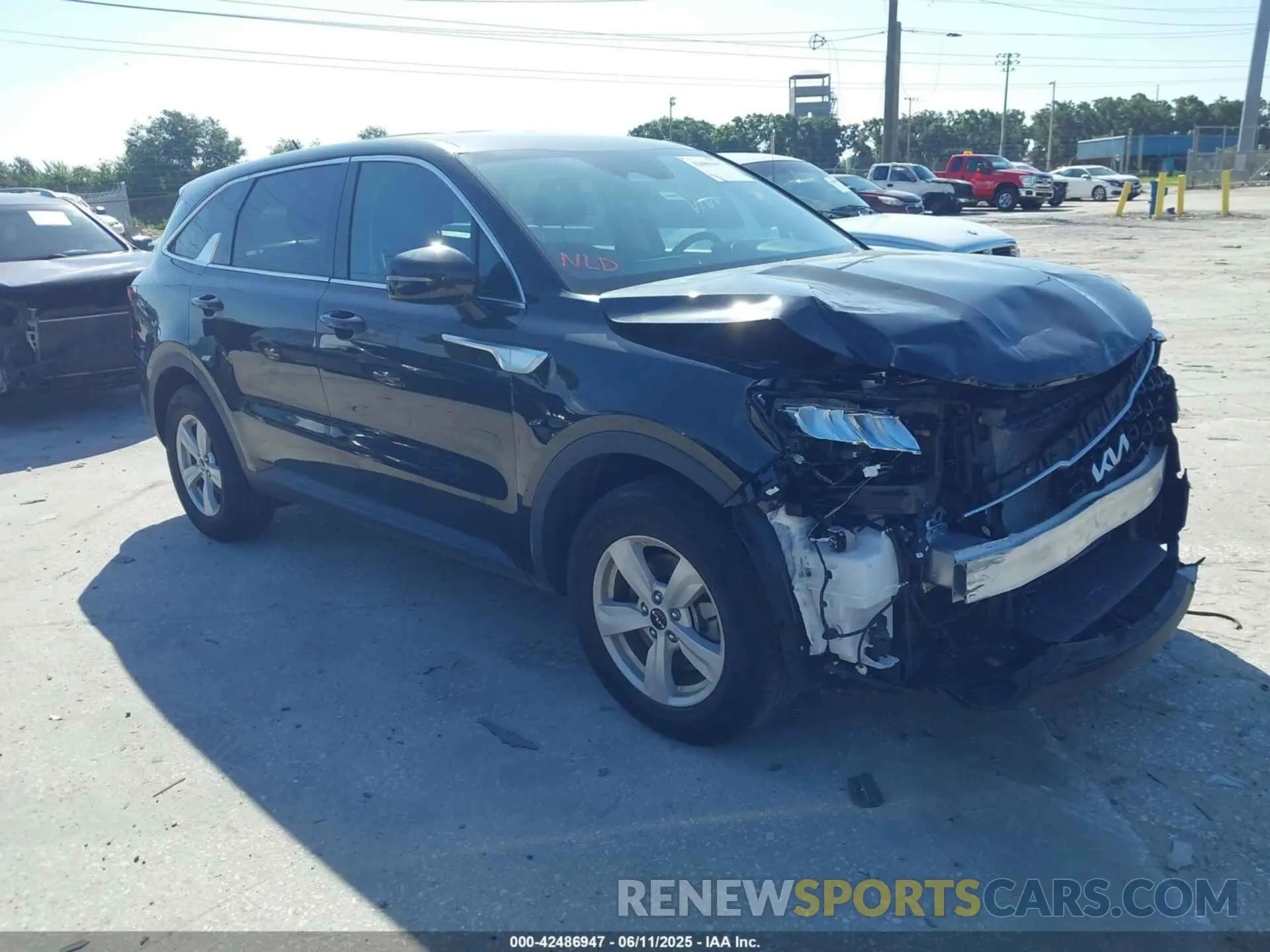 1 Фотография поврежденного автомобиля 5XYRG4LC9PG171771 KIA SORENTO 2023