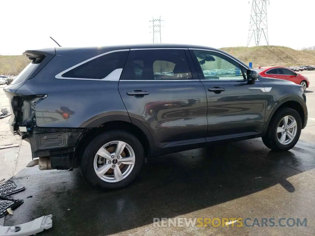 3 Фотография поврежденного автомобиля 5XYRGDLC8PG167825 KIA SORENTO 2023