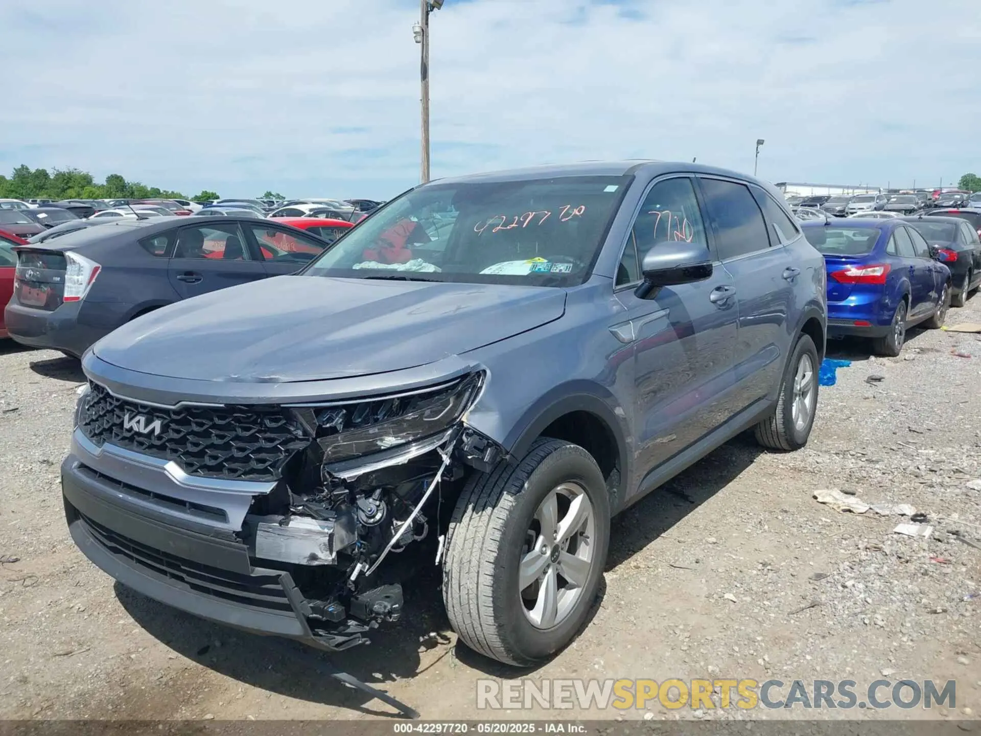 6 Фотография поврежденного автомобиля 5XYRGDLC9PG240958 KIA SORENTO 2023