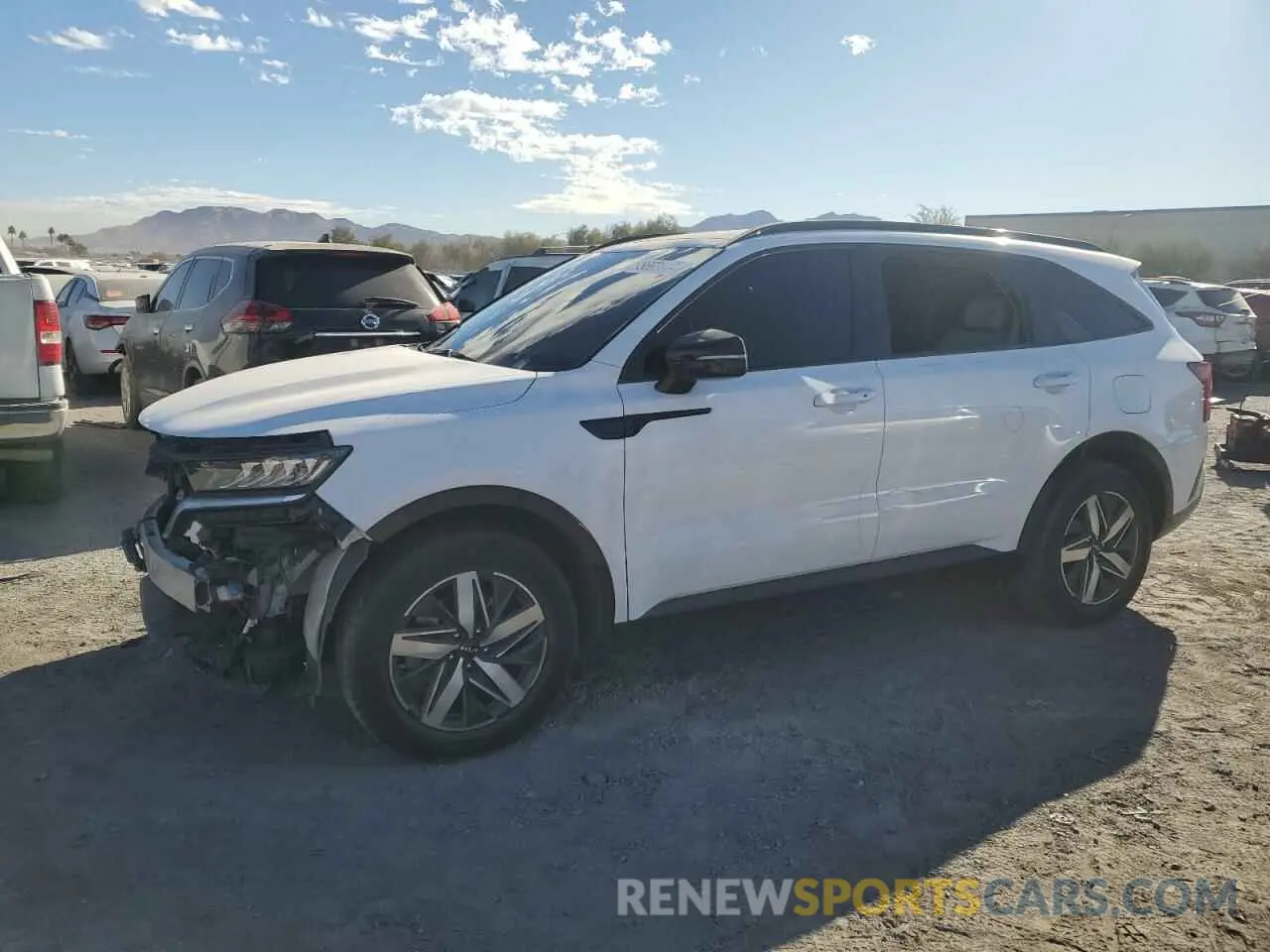 1 Photograph of a damaged car 5XYRH4LF2PG180948 KIA SORENTO 2023
