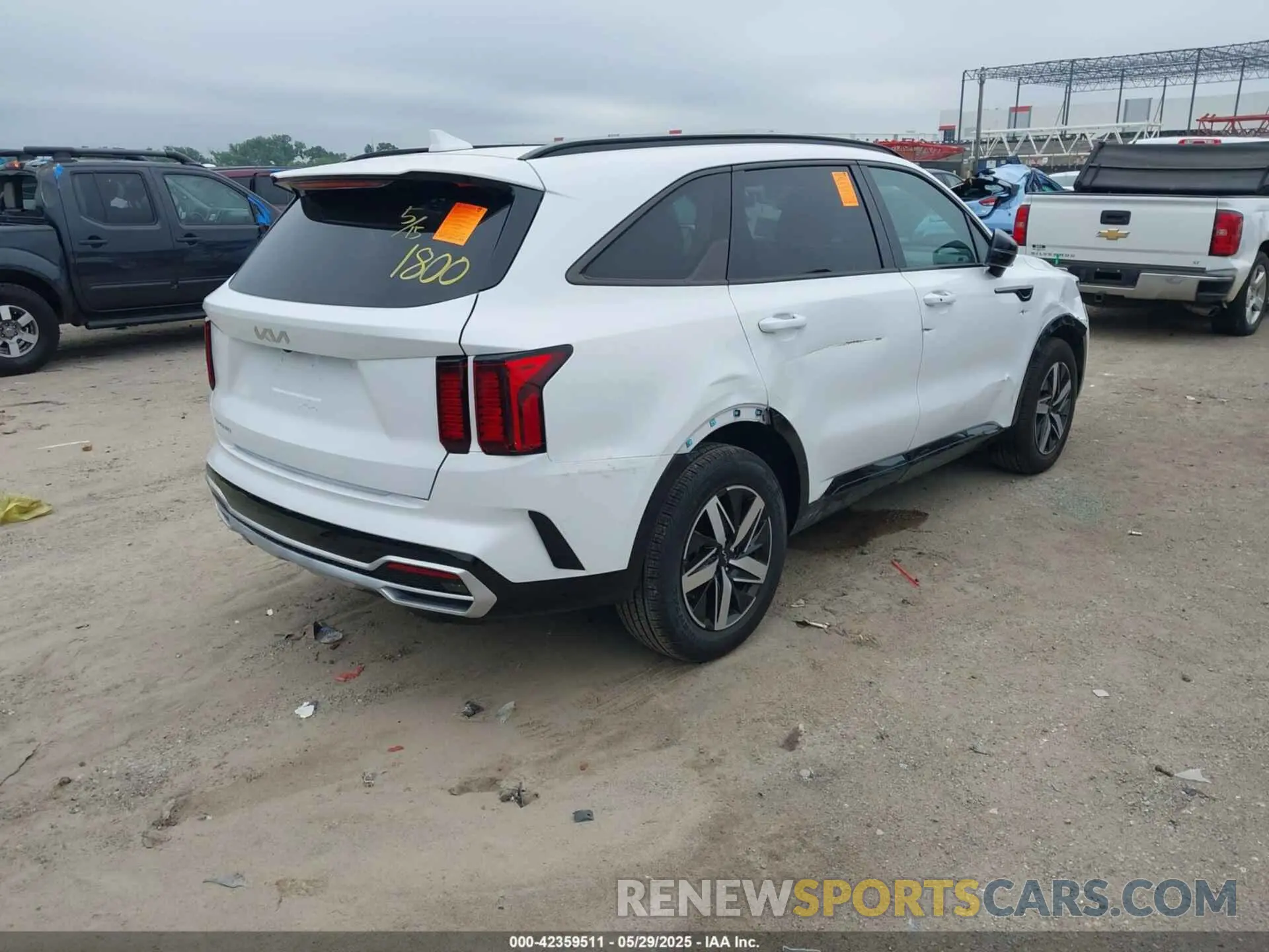 4 Фотография поврежденного автомобиля 5XYRH4LF9PG199867 KIA SORENTO 2023