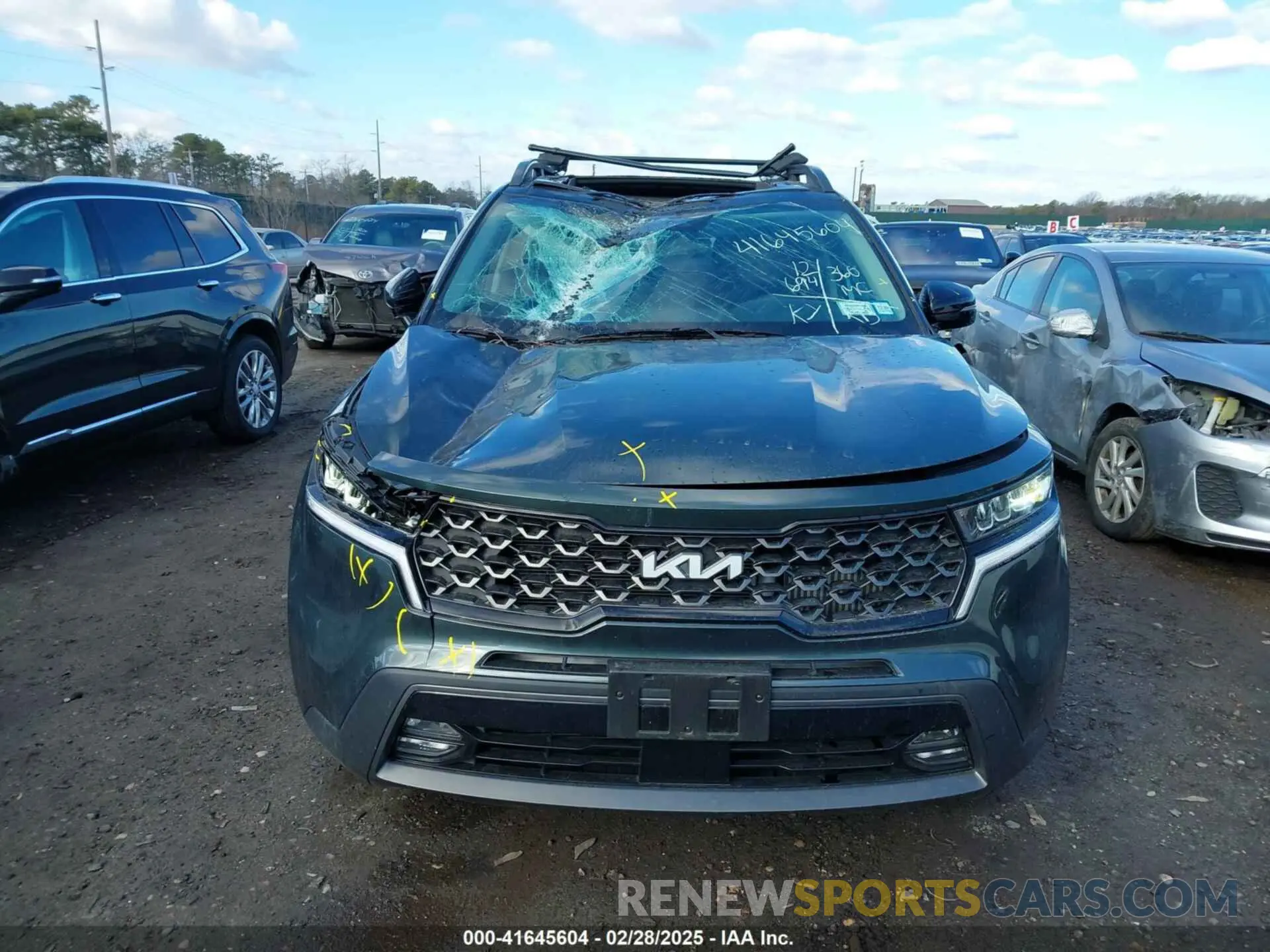 12 Фотография поврежденного автомобиля 5XYRHDLF1PG227287 KIA SORENTO 2023