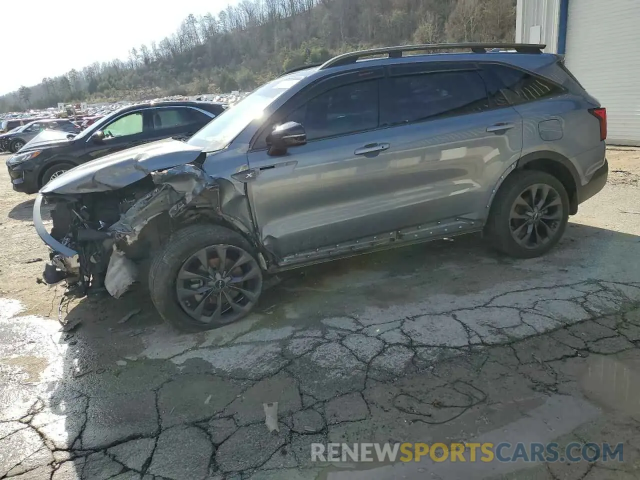 1 Фотография поврежденного автомобиля 5XYRHDLF2PG183784 KIA SORENTO 2023
