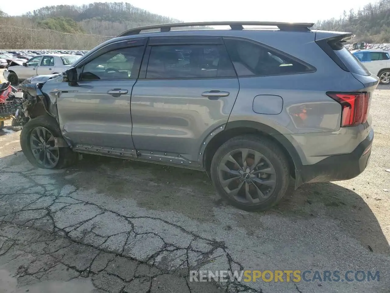2 Фотография поврежденного автомобиля 5XYRHDLF2PG183784 KIA SORENTO 2023
