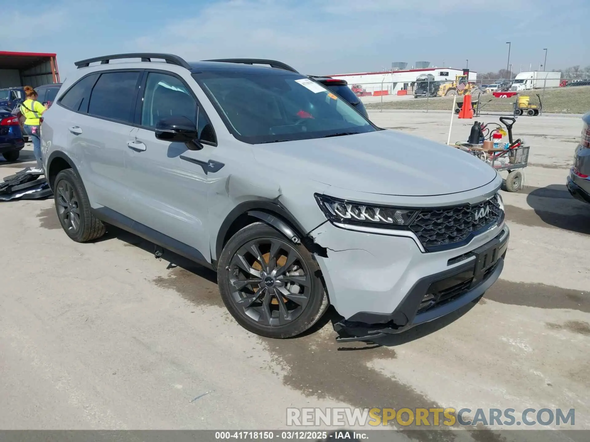 1 Photograph of a damaged car 5XYRHDLF3PG190064 KIA SORENTO 2023