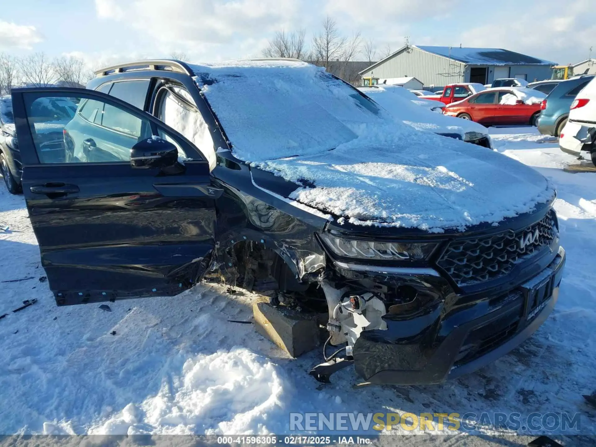 1 Photograph of a damaged car 5XYRHDLF5PG245517 KIA SORENTO 2023
