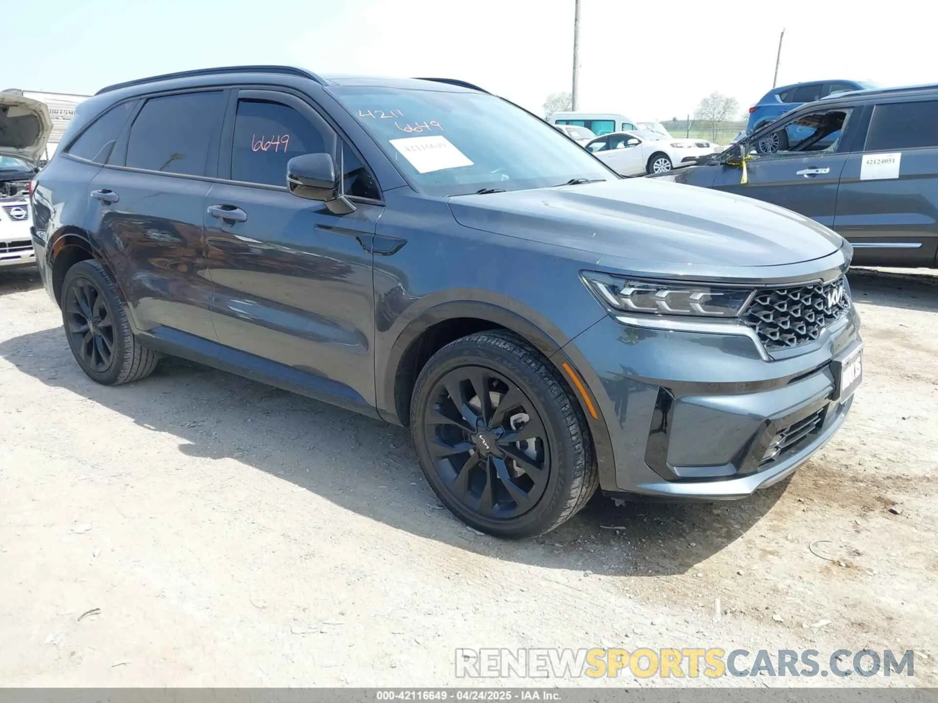 1 Фотография поврежденного автомобиля 5XYRK4LF0PG171635 KIA SORENTO 2023