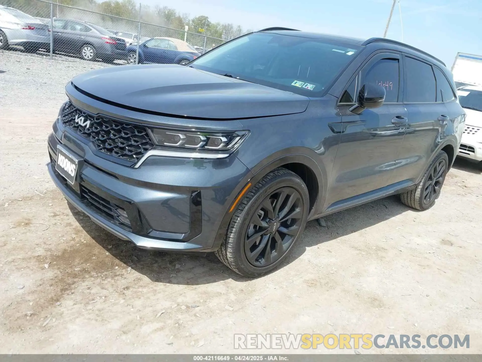 2 Фотография поврежденного автомобиля 5XYRK4LF0PG171635 KIA SORENTO 2023