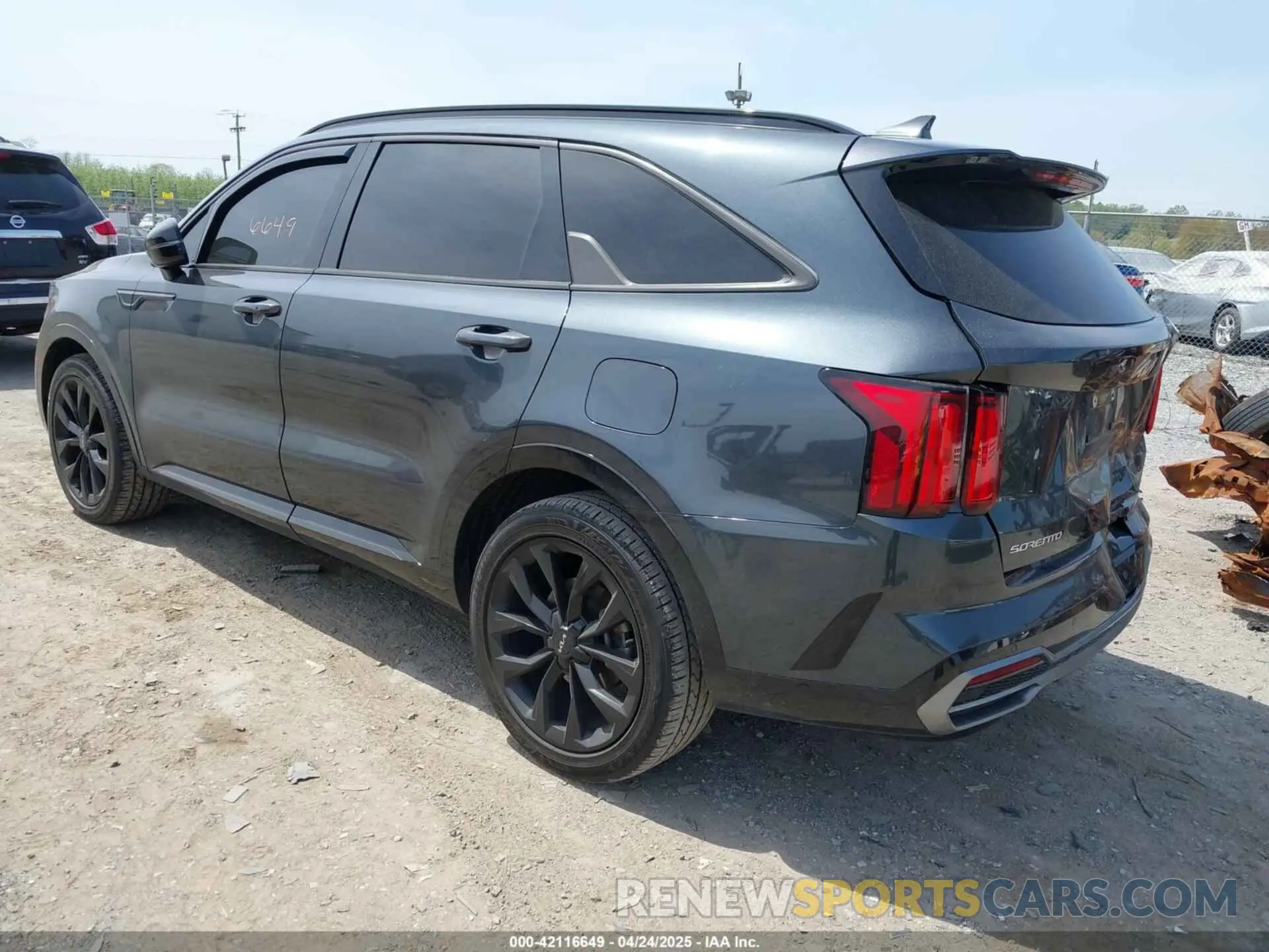 3 Фотография поврежденного автомобиля 5XYRK4LF0PG171635 KIA SORENTO 2023