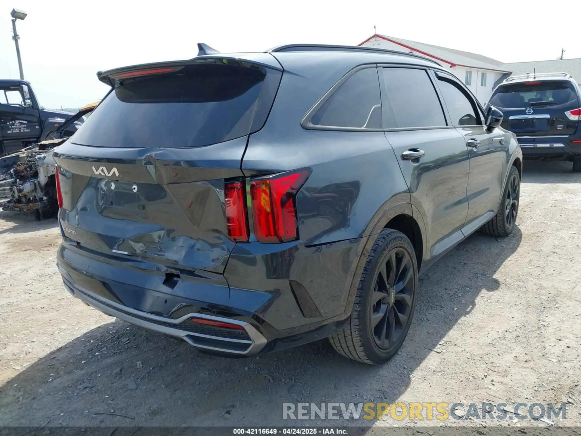 4 Фотография поврежденного автомобиля 5XYRK4LF0PG171635 KIA SORENTO 2023