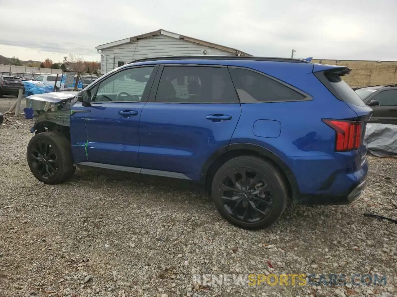 2 Photograph of a damaged car 5XYRK4LF0PG216489 KIA SORENTO 2023