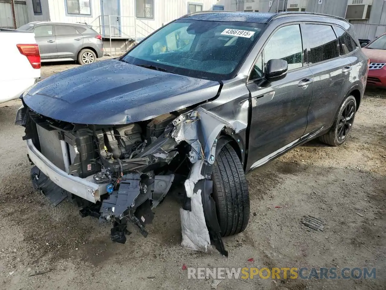 1 Фотография поврежденного автомобиля 5XYRK4LF1PG218199 KIA SORENTO 2023