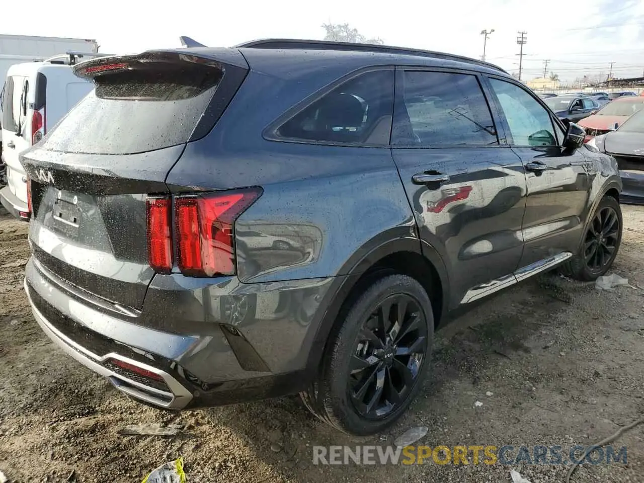 3 Фотография поврежденного автомобиля 5XYRK4LF1PG218199 KIA SORENTO 2023