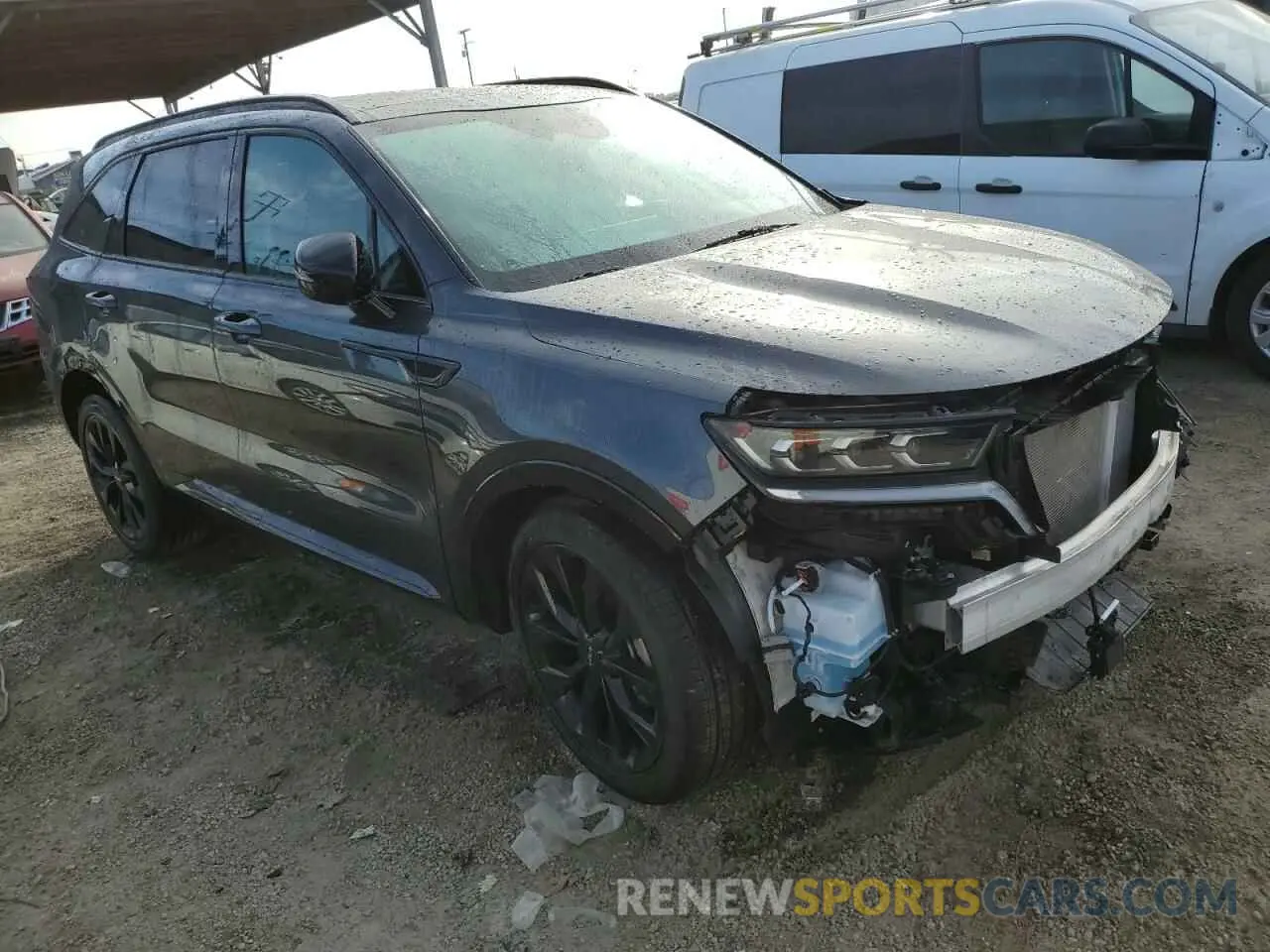 4 Фотография поврежденного автомобиля 5XYRK4LF1PG218199 KIA SORENTO 2023