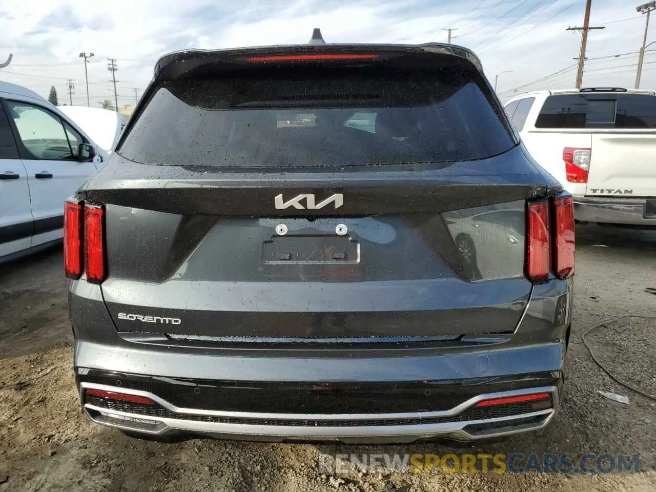 6 Фотография поврежденного автомобиля 5XYRK4LF1PG218199 KIA SORENTO 2023