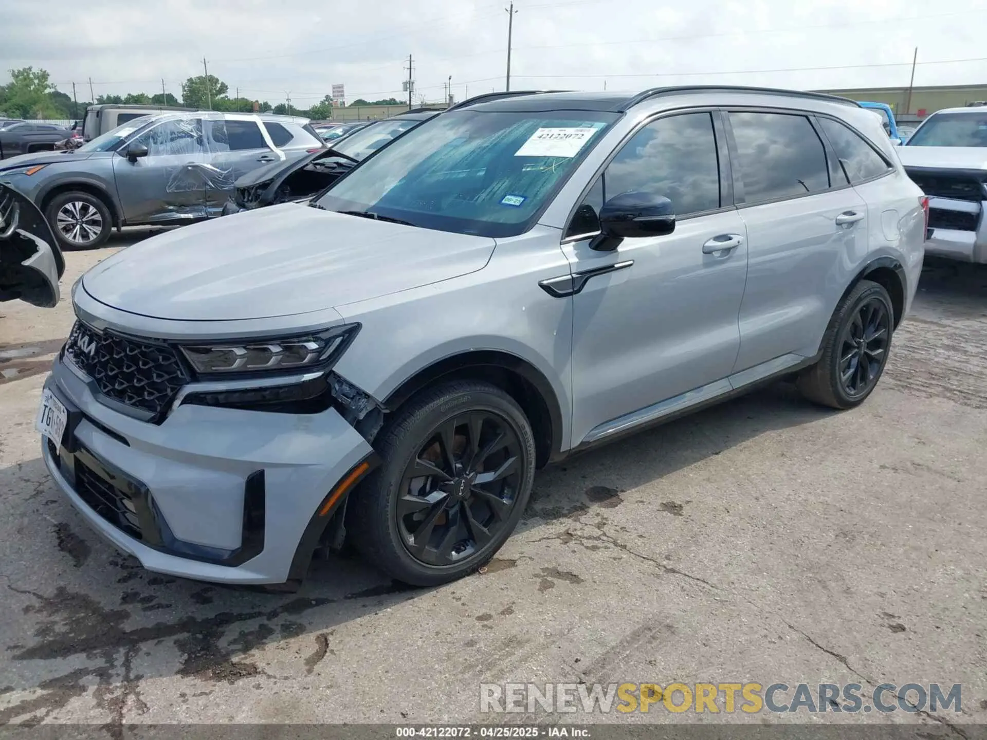 2 Фотография поврежденного автомобиля 5XYRK4LF2PG215411 KIA SORENTO 2023