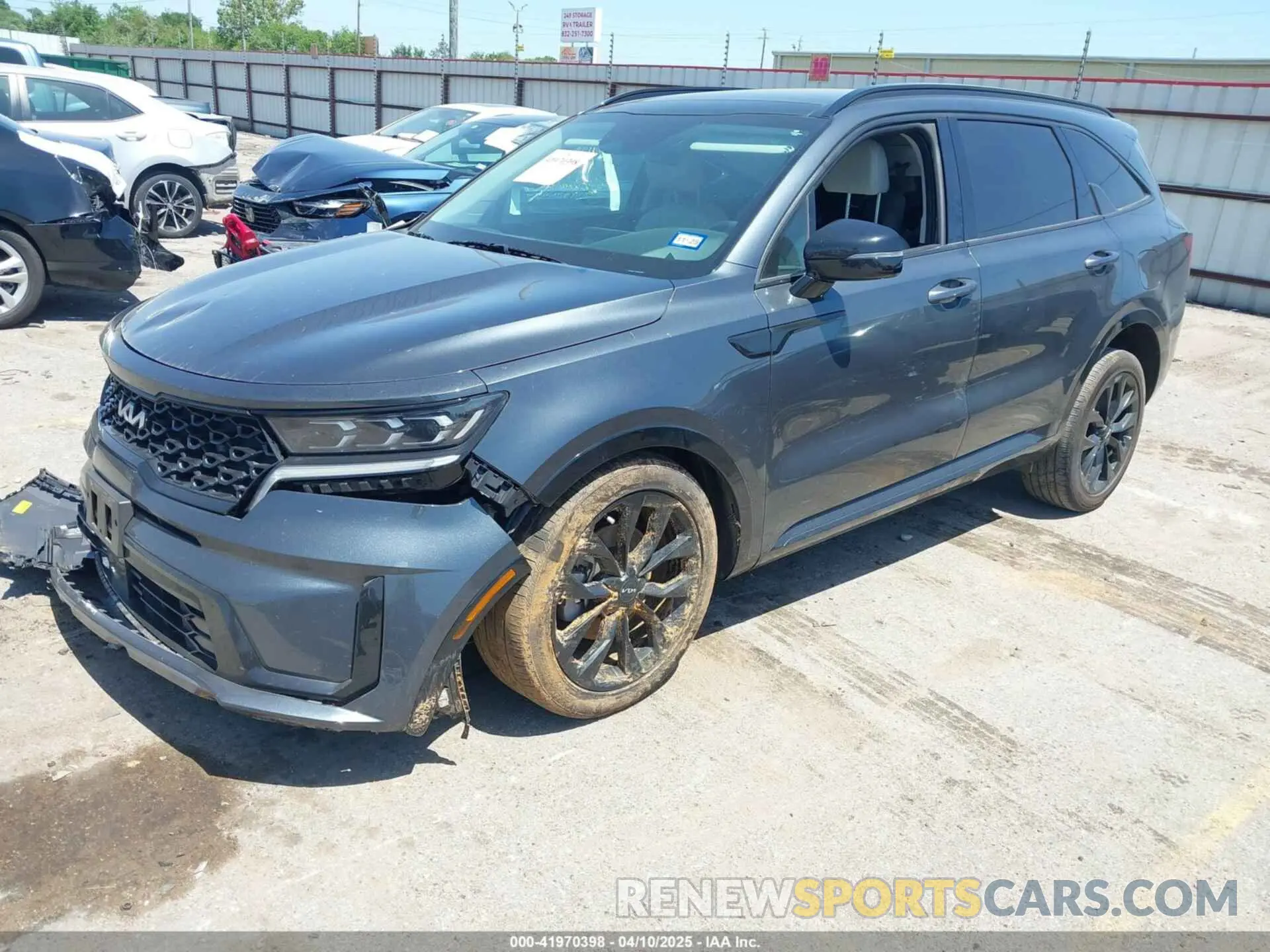 2 Фотография поврежденного автомобиля 5XYRK4LF3PG242259 KIA SORENTO 2023
