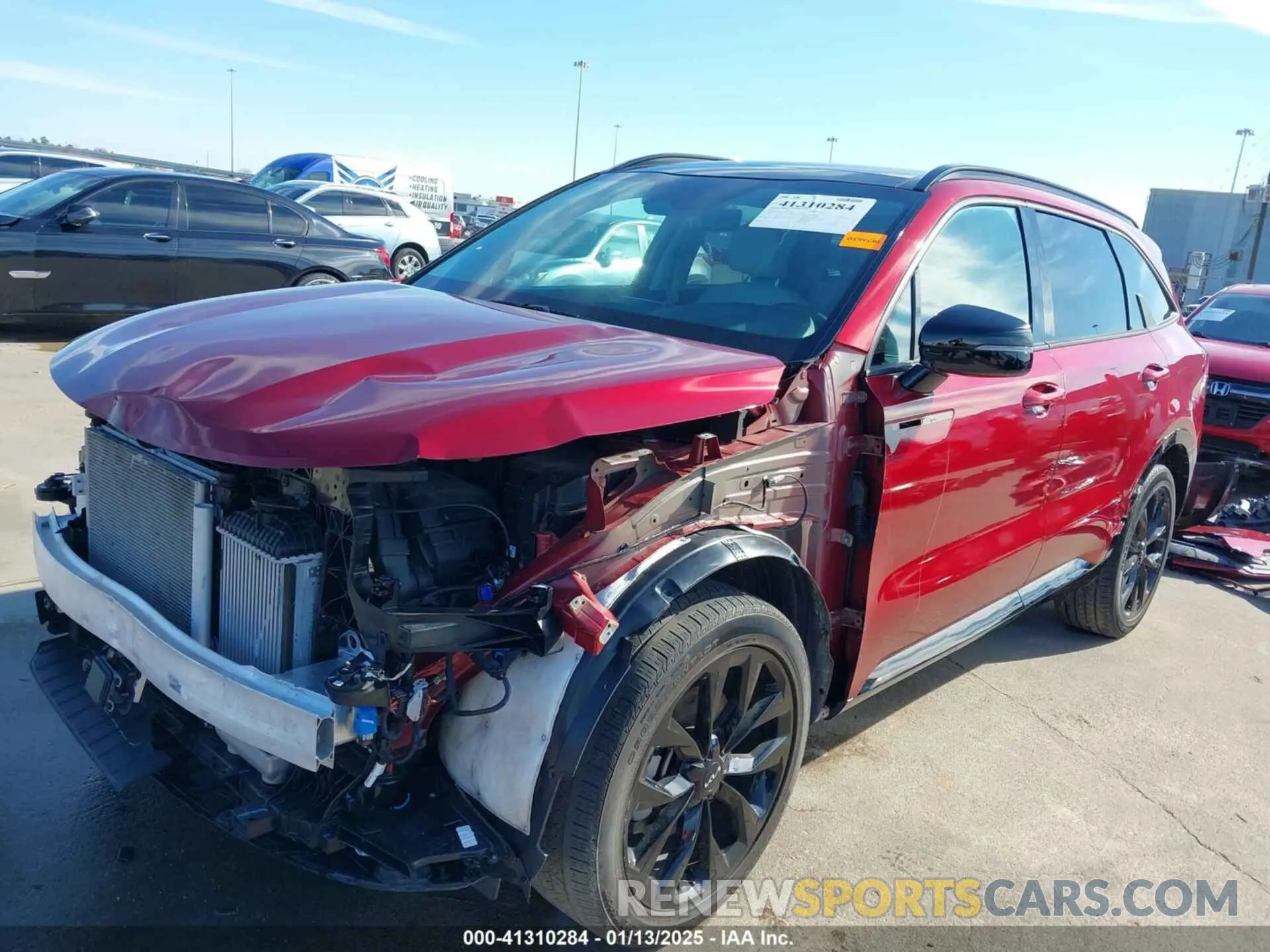 2 Photograph of a damaged car 5XYRK4LF4PG197574 KIA SORENTO 2023