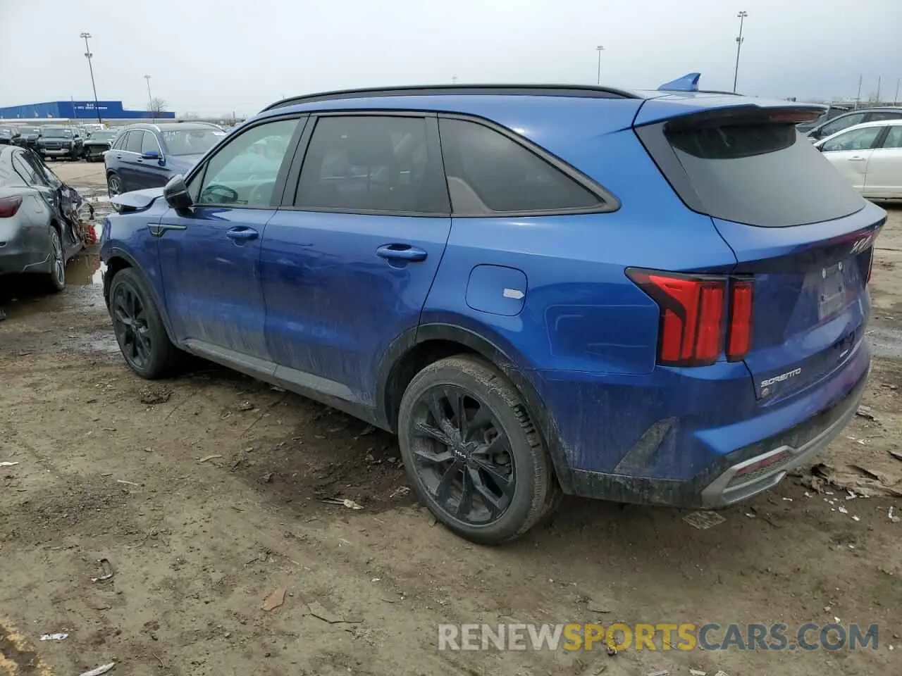 2 Photograph of a damaged car 5XYRK4LF7PG172345 KIA SORENTO 2023