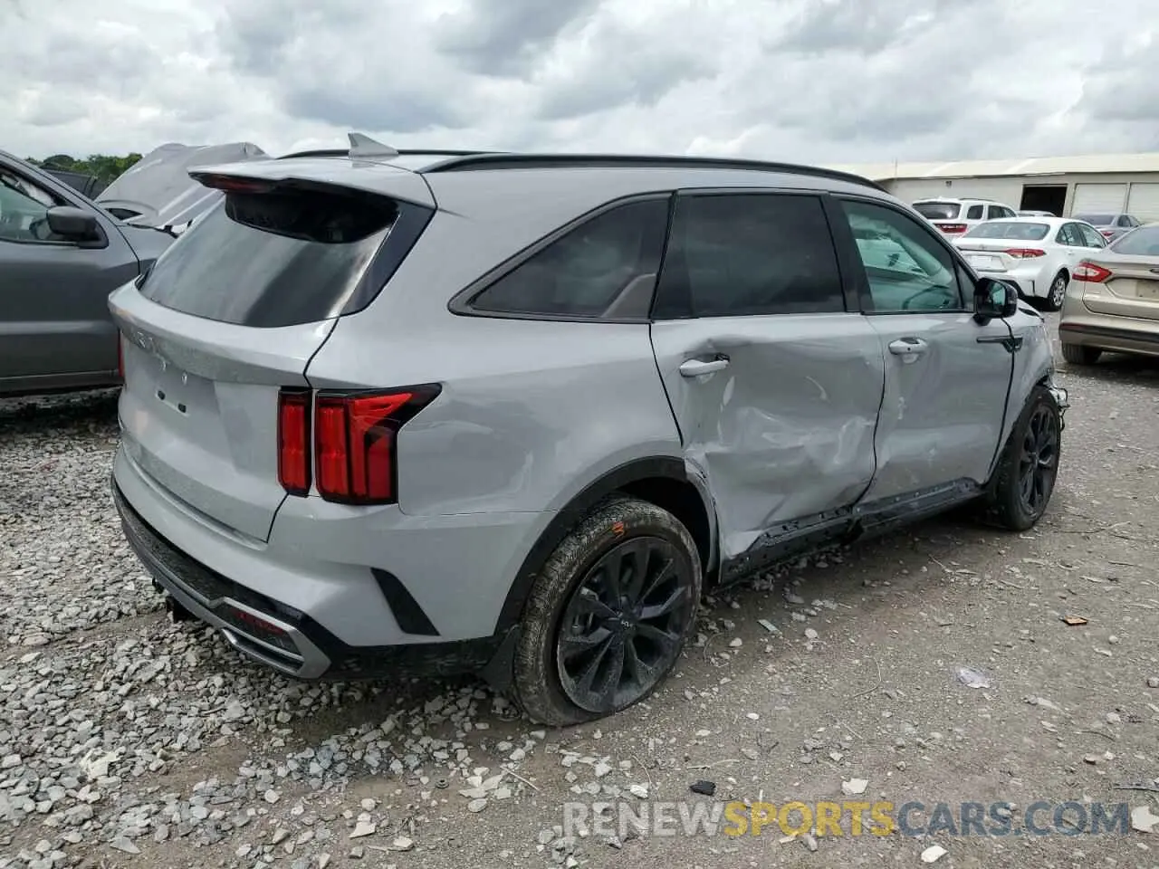 3 Photograph of a damaged car 5XYRK4LF8PG245836 KIA SORENTO 2023