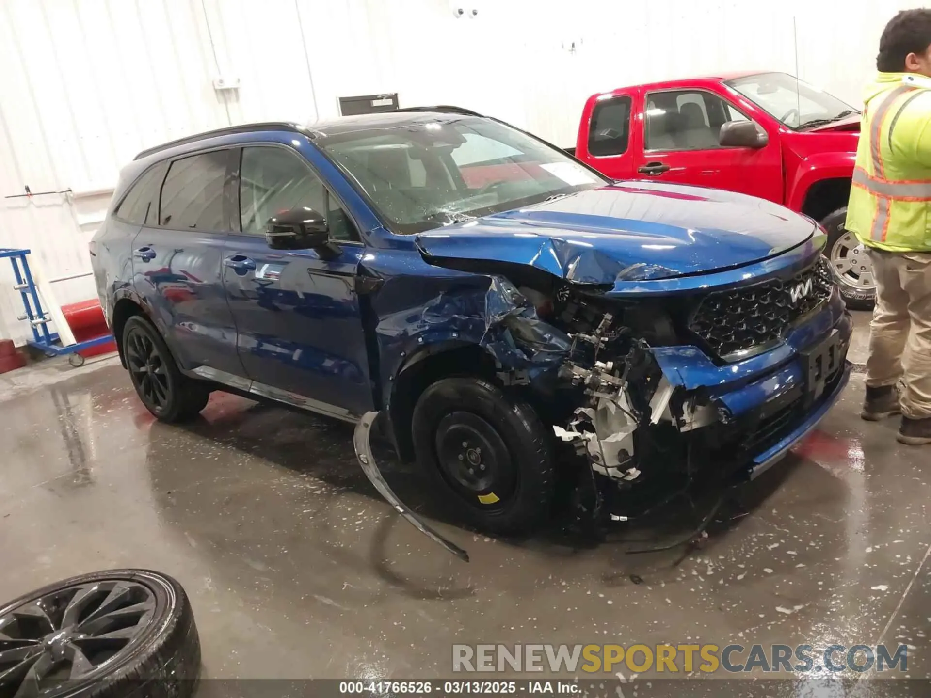1 Photograph of a damaged car 5XYRKDLF0PG197622 KIA SORENTO 2023