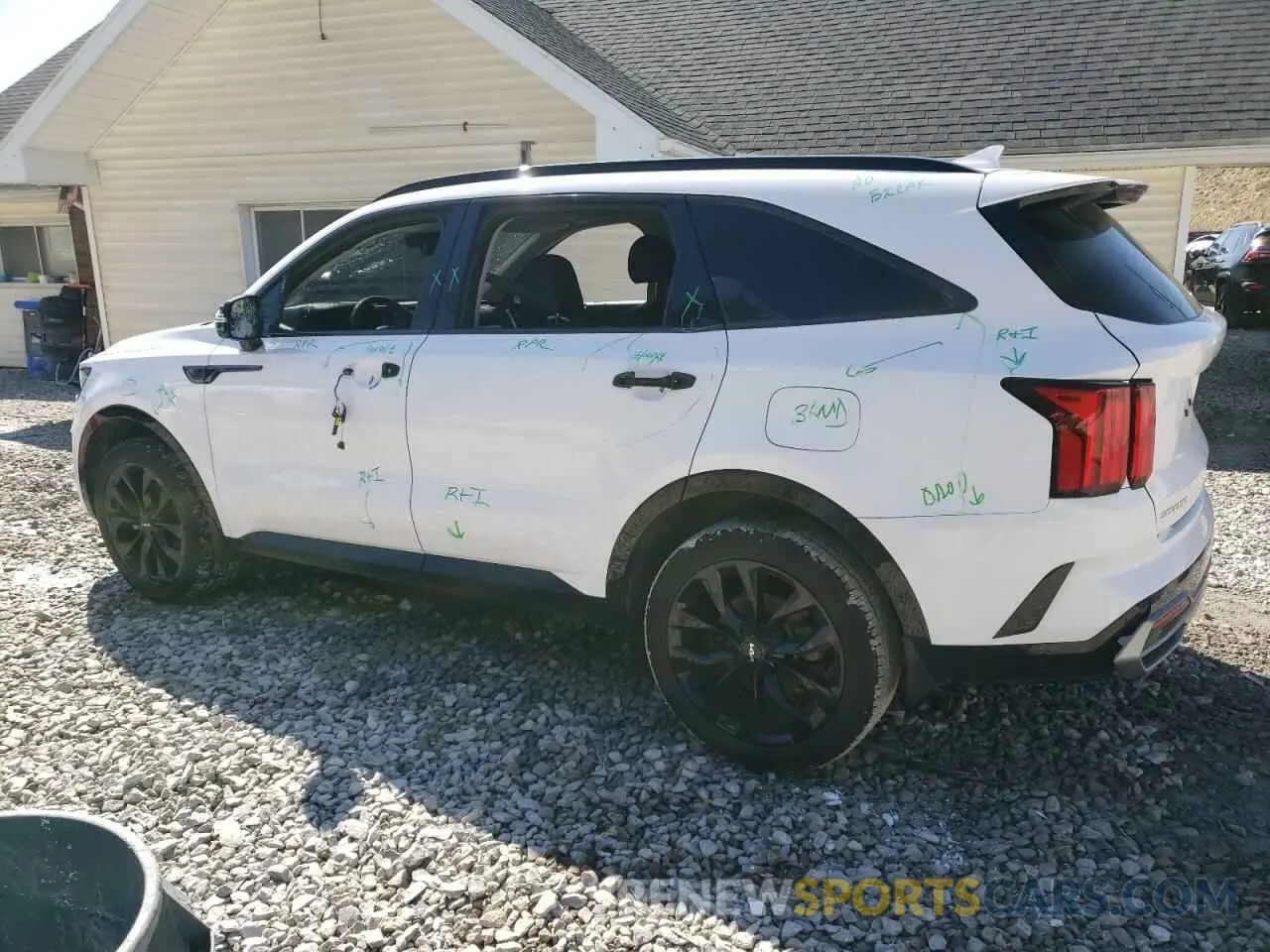 2 Фотография поврежденного автомобиля 5XYRKDLF0PG204665 KIA SORENTO 2023