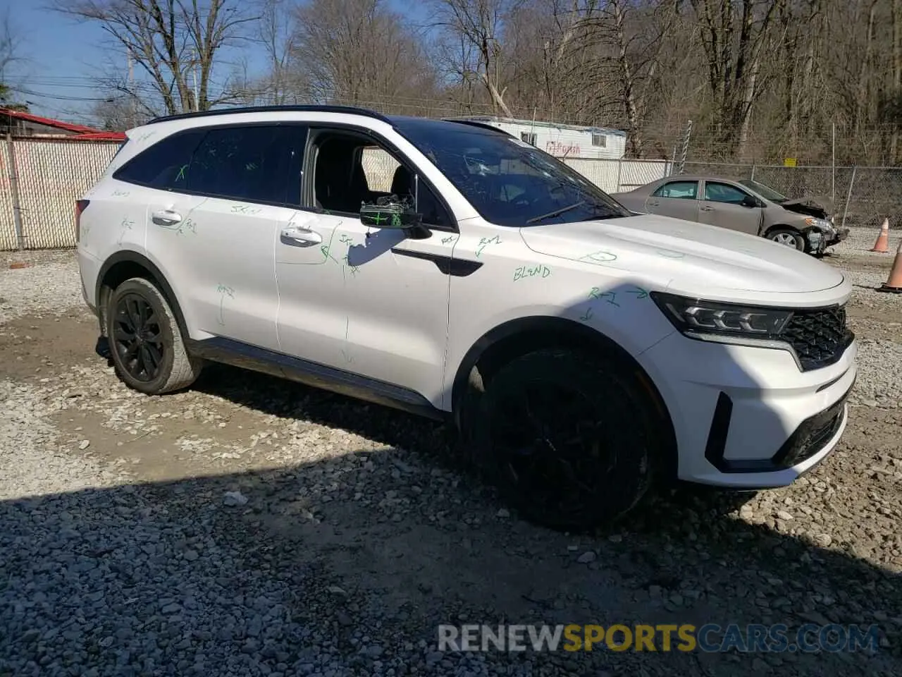 4 Фотография поврежденного автомобиля 5XYRKDLF0PG204665 KIA SORENTO 2023