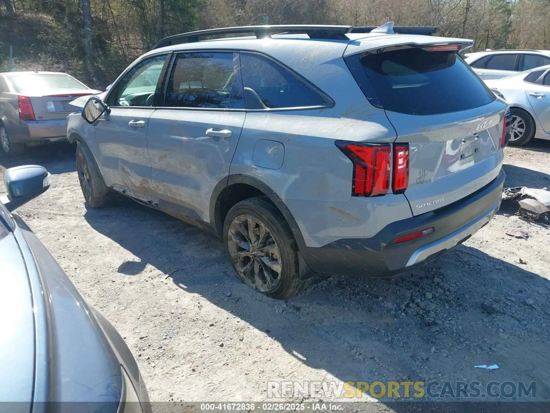 3 Photograph of a damaged car 5XYRKDLF0PG224494 KIA SORENTO 2023