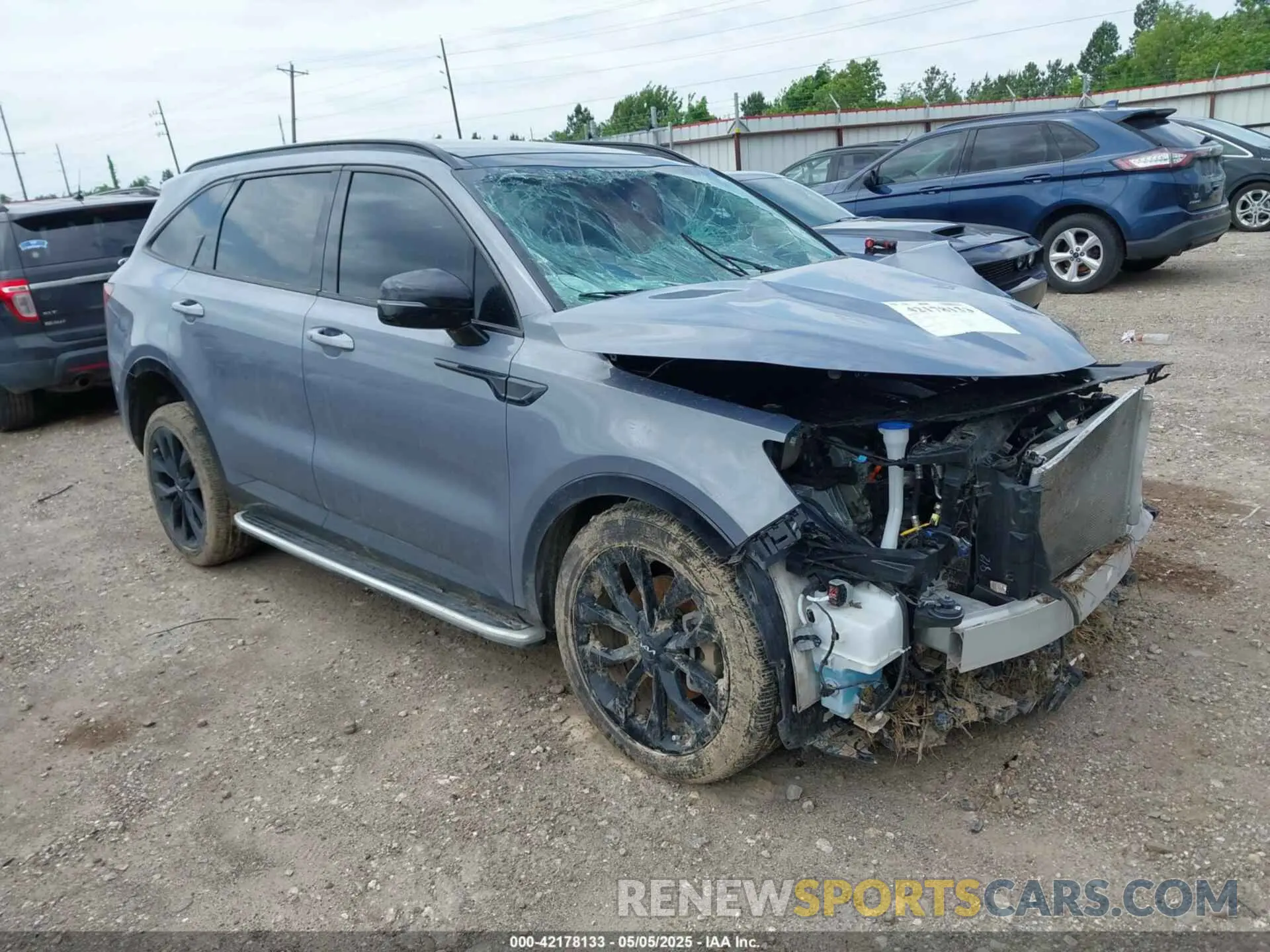 1 Фотография поврежденного автомобиля 5XYRKDLF1PG200530 KIA SORENTO 2023