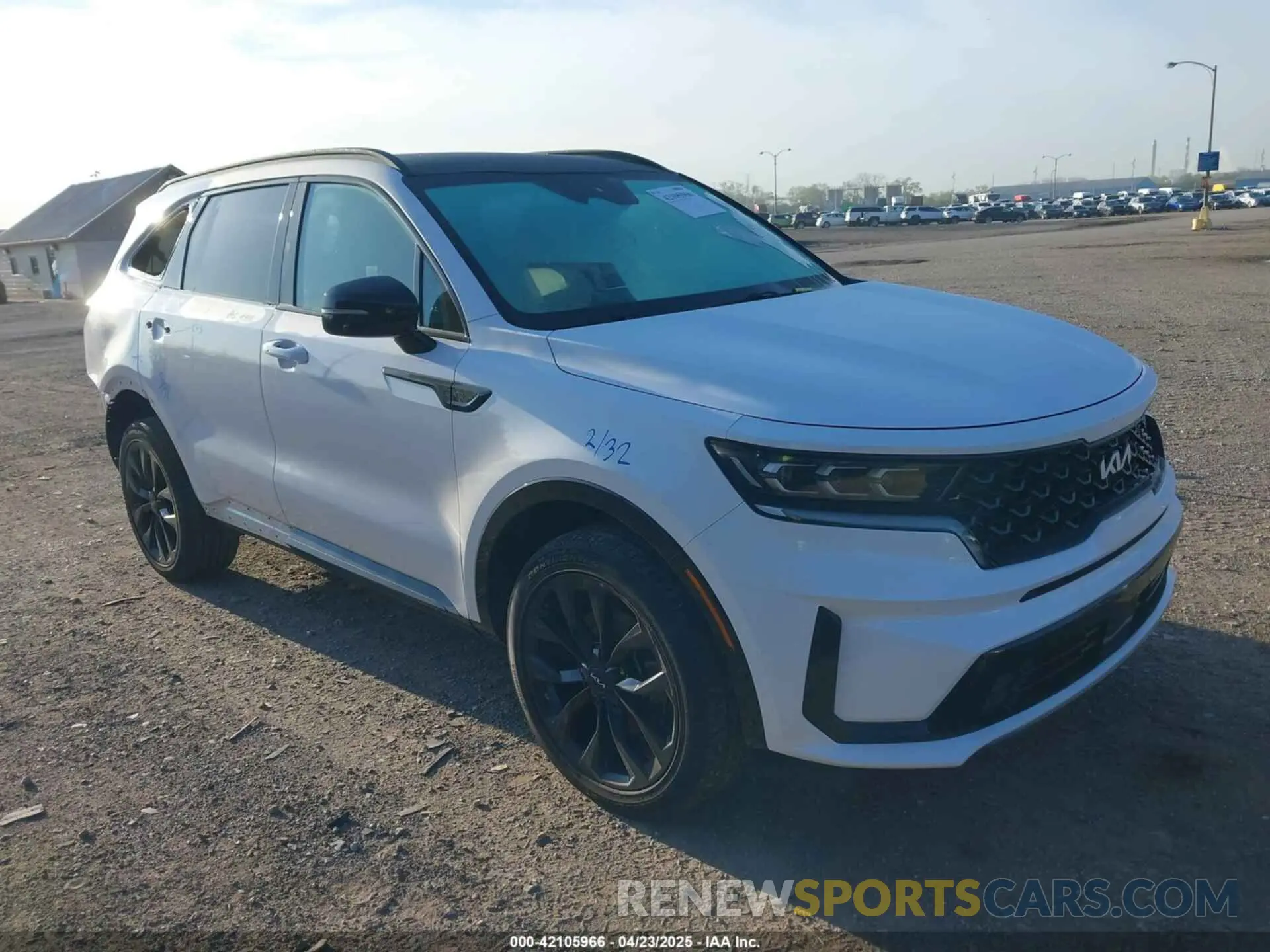 1 Фотография поврежденного автомобиля 5XYRKDLF1PG202133 KIA SORENTO 2023