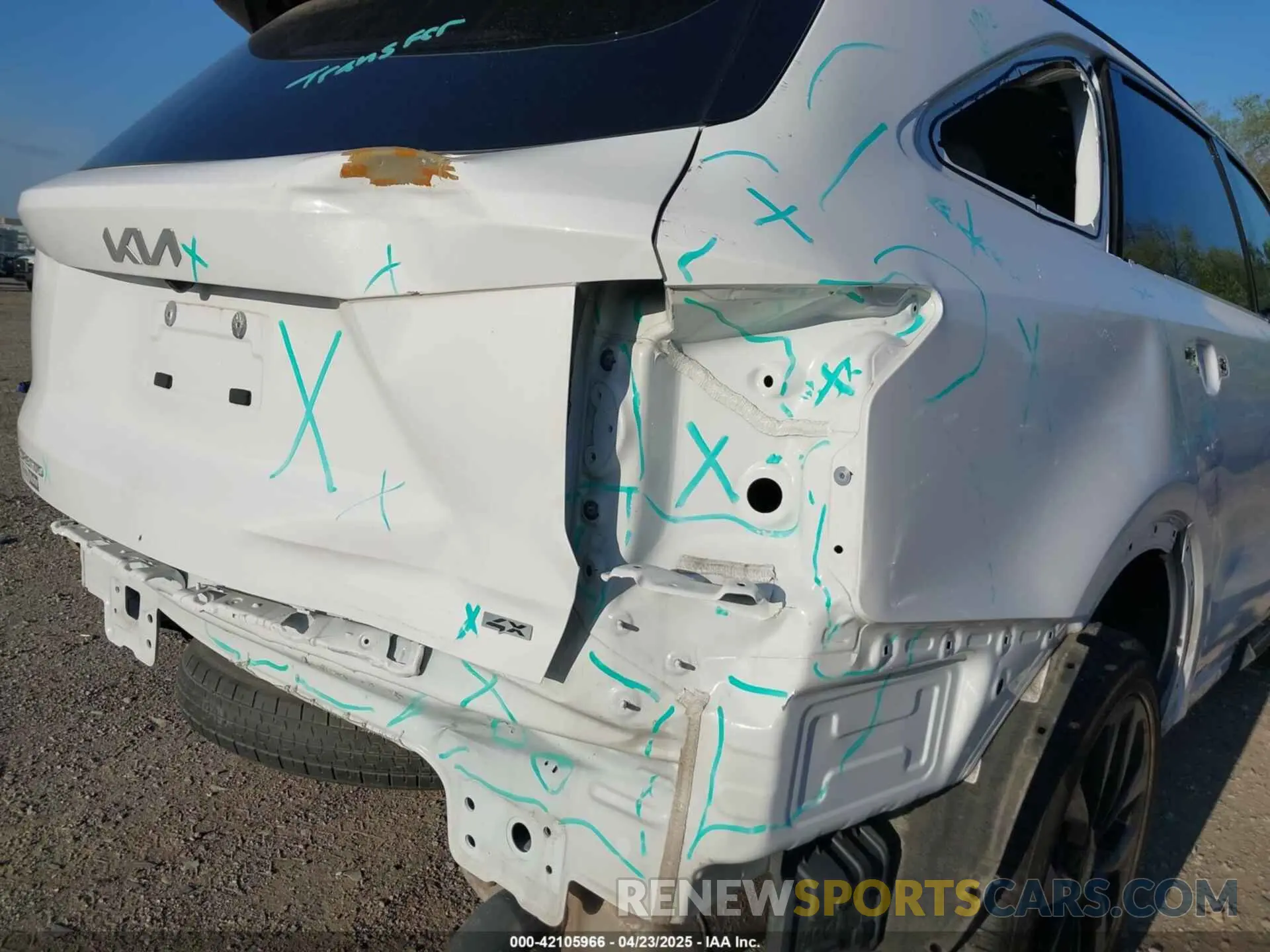 6 Фотография поврежденного автомобиля 5XYRKDLF1PG202133 KIA SORENTO 2023