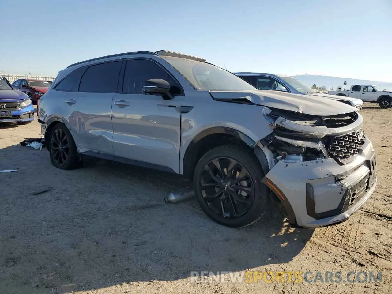 4 Фотография поврежденного автомобиля 5XYRKDLF2PG203596 KIA SORENTO 2023