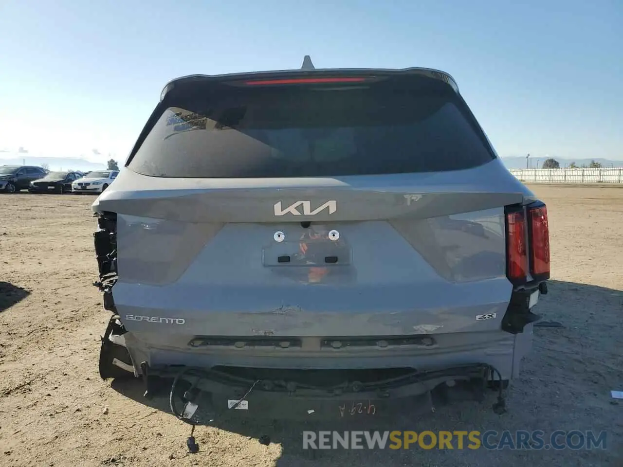 6 Фотография поврежденного автомобиля 5XYRKDLF2PG203596 KIA SORENTO 2023