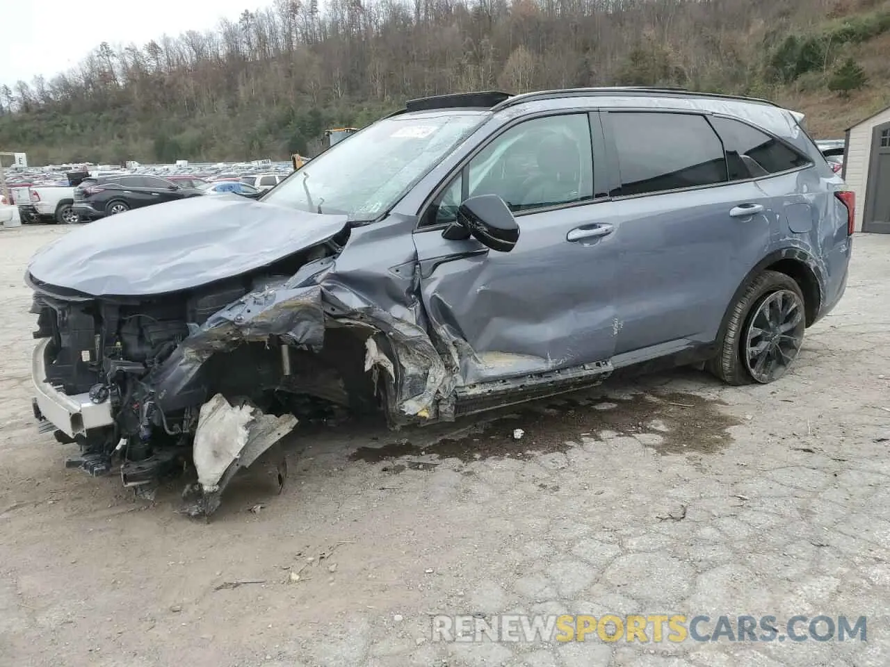1 Фотография поврежденного автомобиля 5XYRKDLF3PG169779 KIA SORENTO 2023