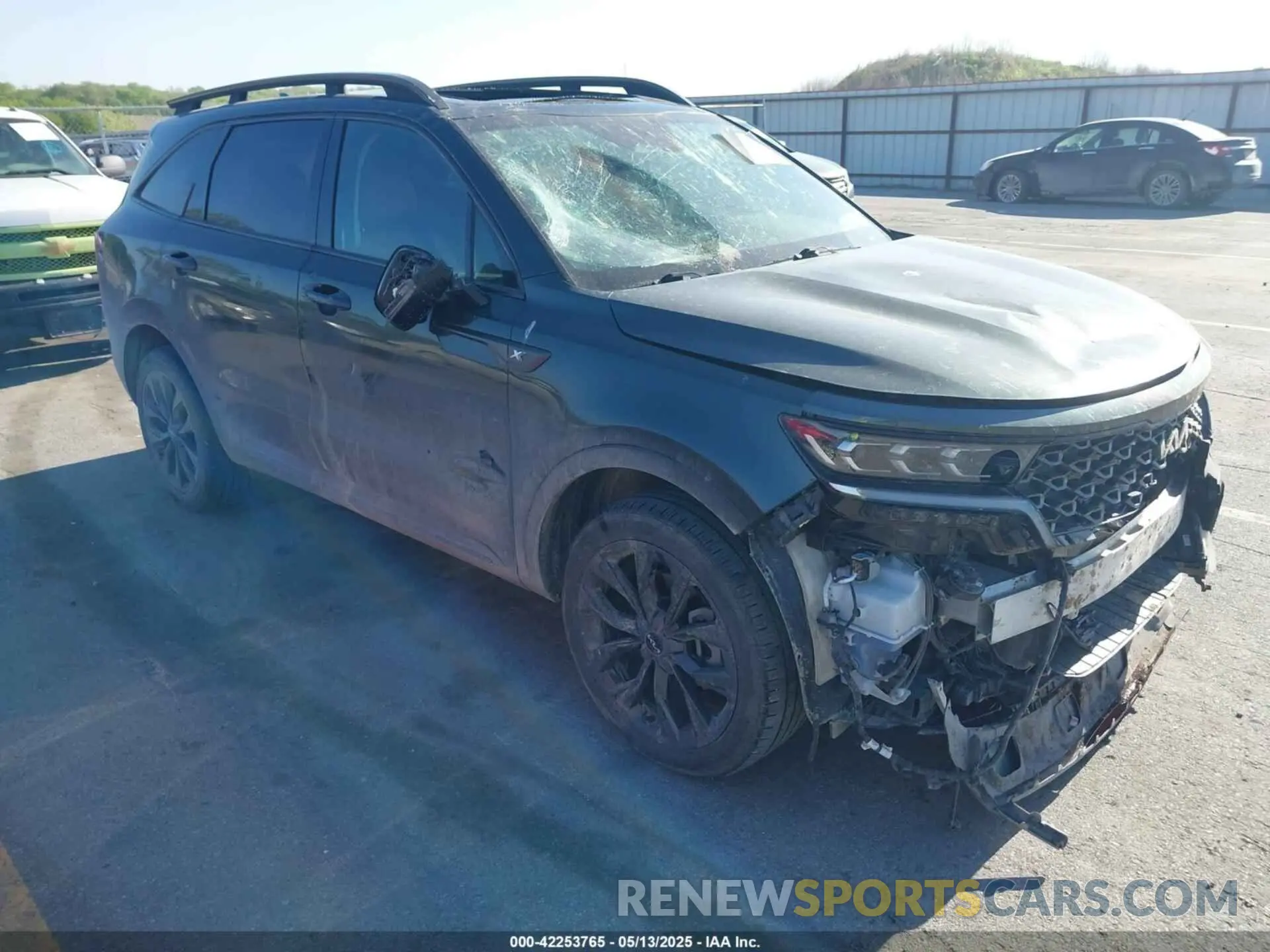 1 Photograph of a damaged car 5XYRKDLF3PG170608 KIA SORENTO 2023