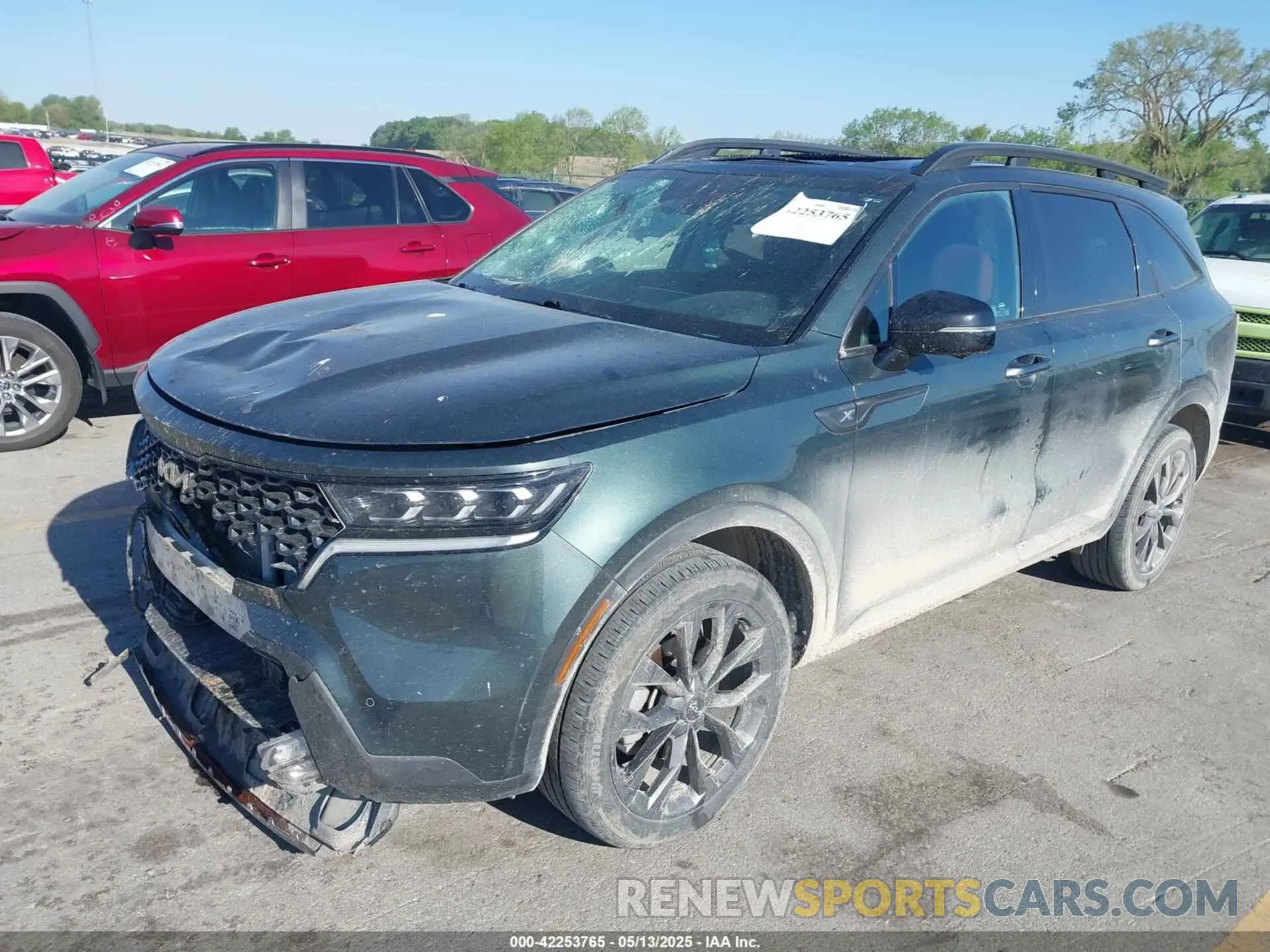 2 Photograph of a damaged car 5XYRKDLF3PG170608 KIA SORENTO 2023