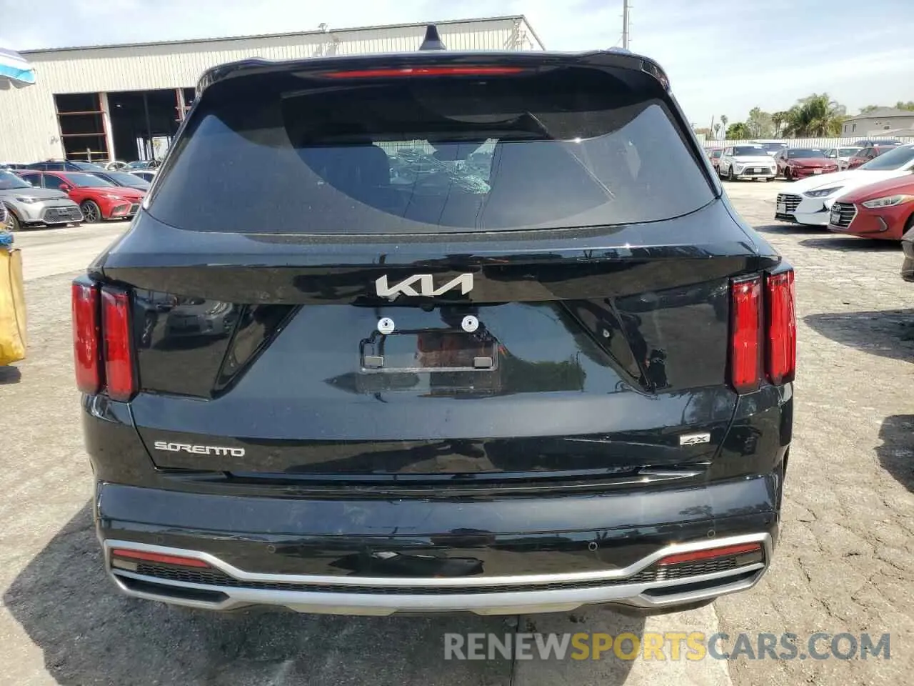6 Фотография поврежденного автомобиля 5XYRKDLF3PG207608 KIA SORENTO 2023