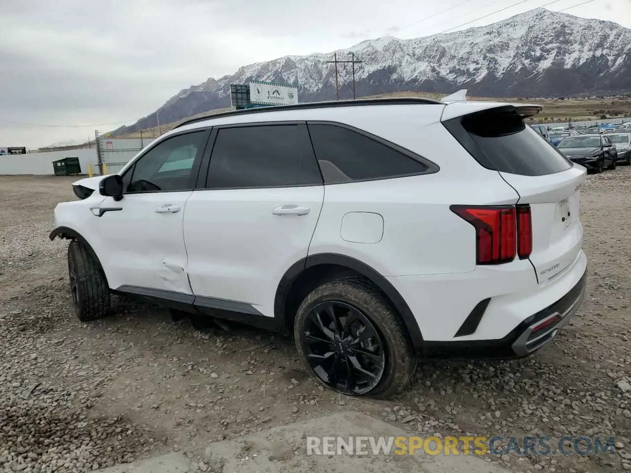 2 Фотография поврежденного автомобиля 5XYRKDLF3PG245887 KIA SORENTO 2023