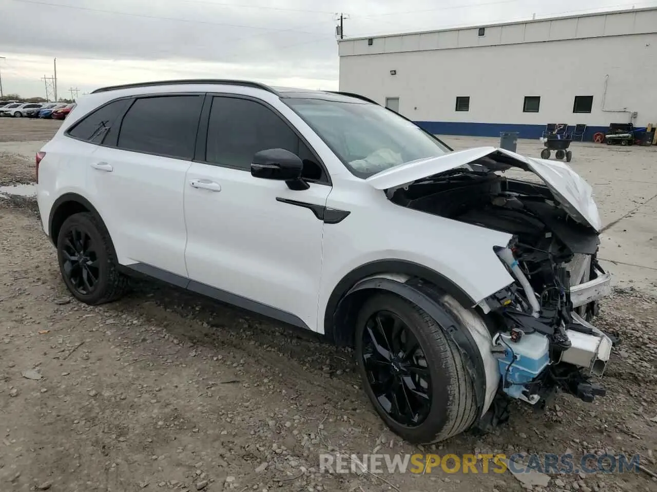 4 Фотография поврежденного автомобиля 5XYRKDLF3PG245887 KIA SORENTO 2023
