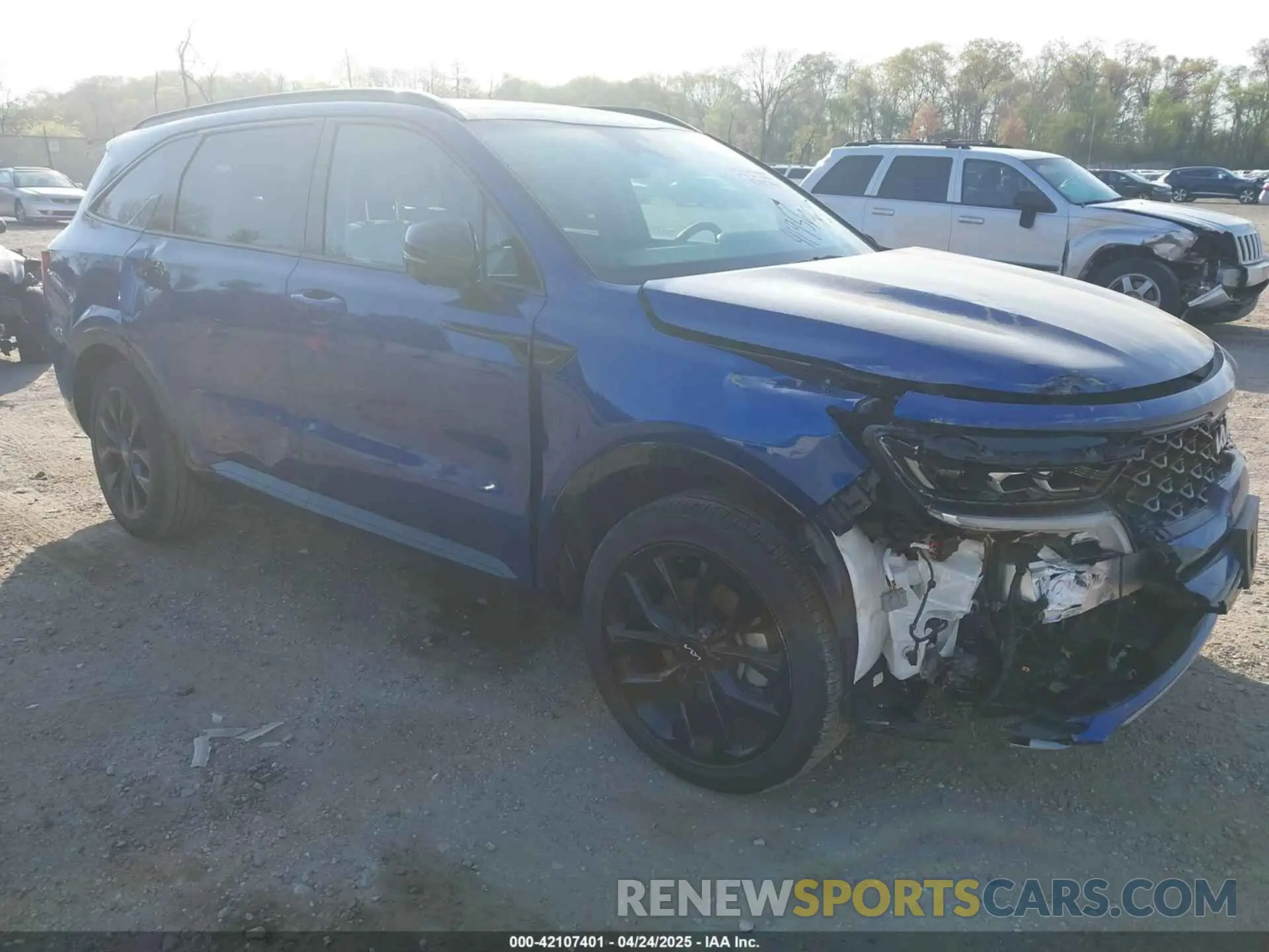 1 Photograph of a damaged car 5XYRKDLF4PG215989 KIA SORENTO 2023