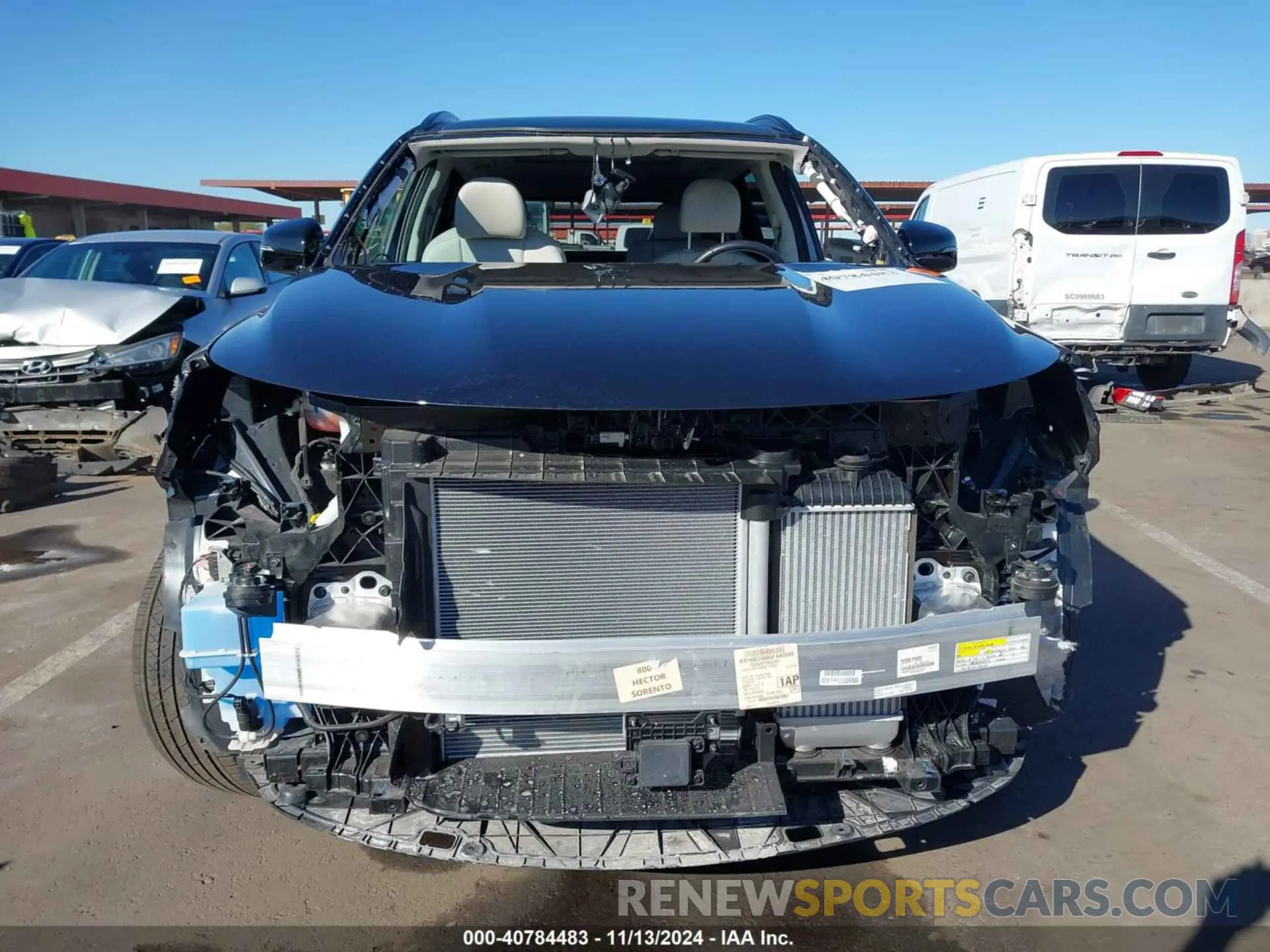 13 Photograph of a damaged car 5XYRKDLF6PG218456 KIA SORENTO 2023