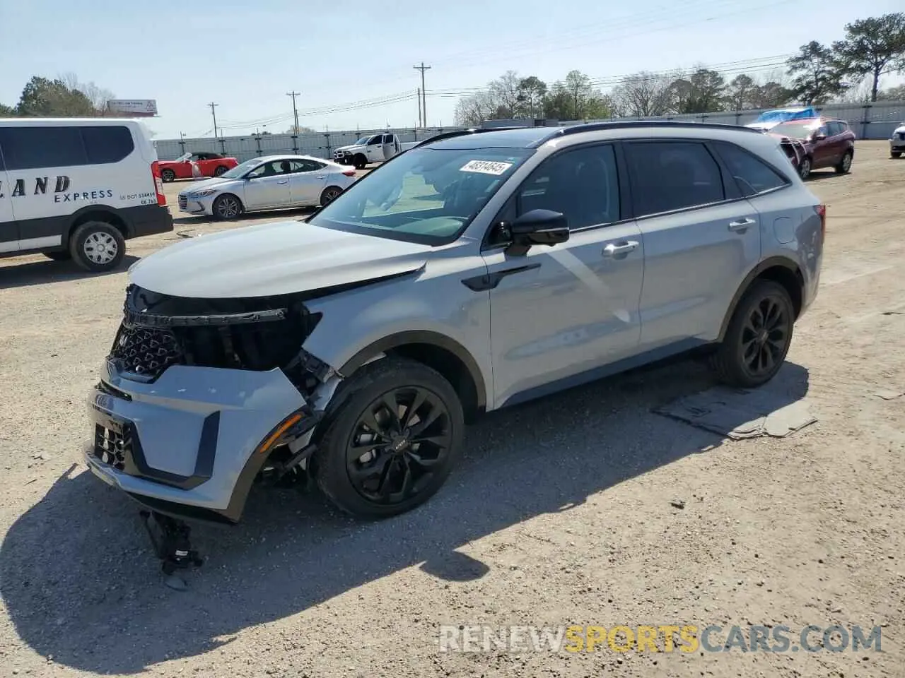 1 Photograph of a damaged car 5XYRKDLF6PG231613 KIA SORENTO 2023