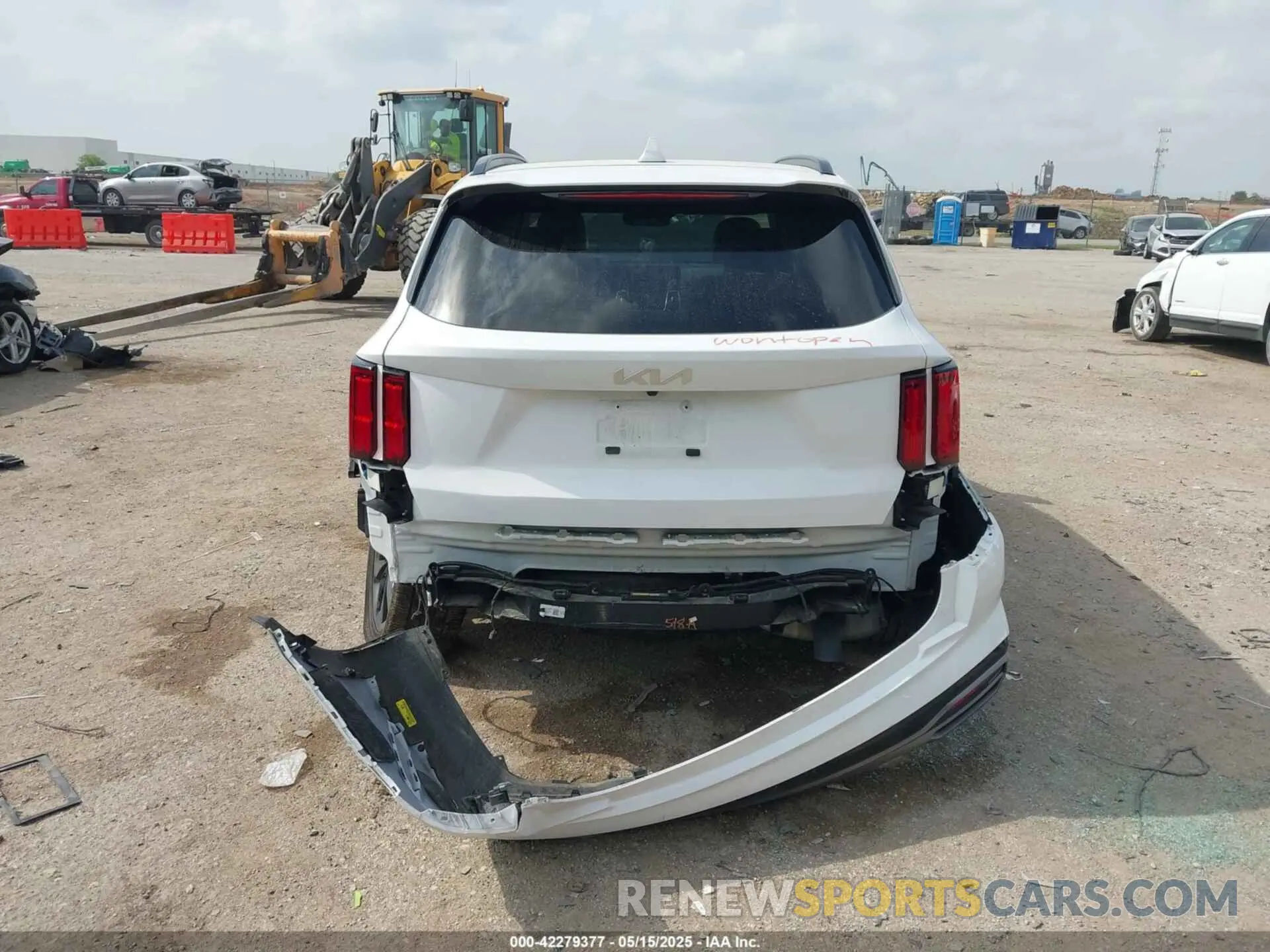 6 Фотография поврежденного автомобиля 5XYRKDLF7PG210947 KIA SORENTO 2023