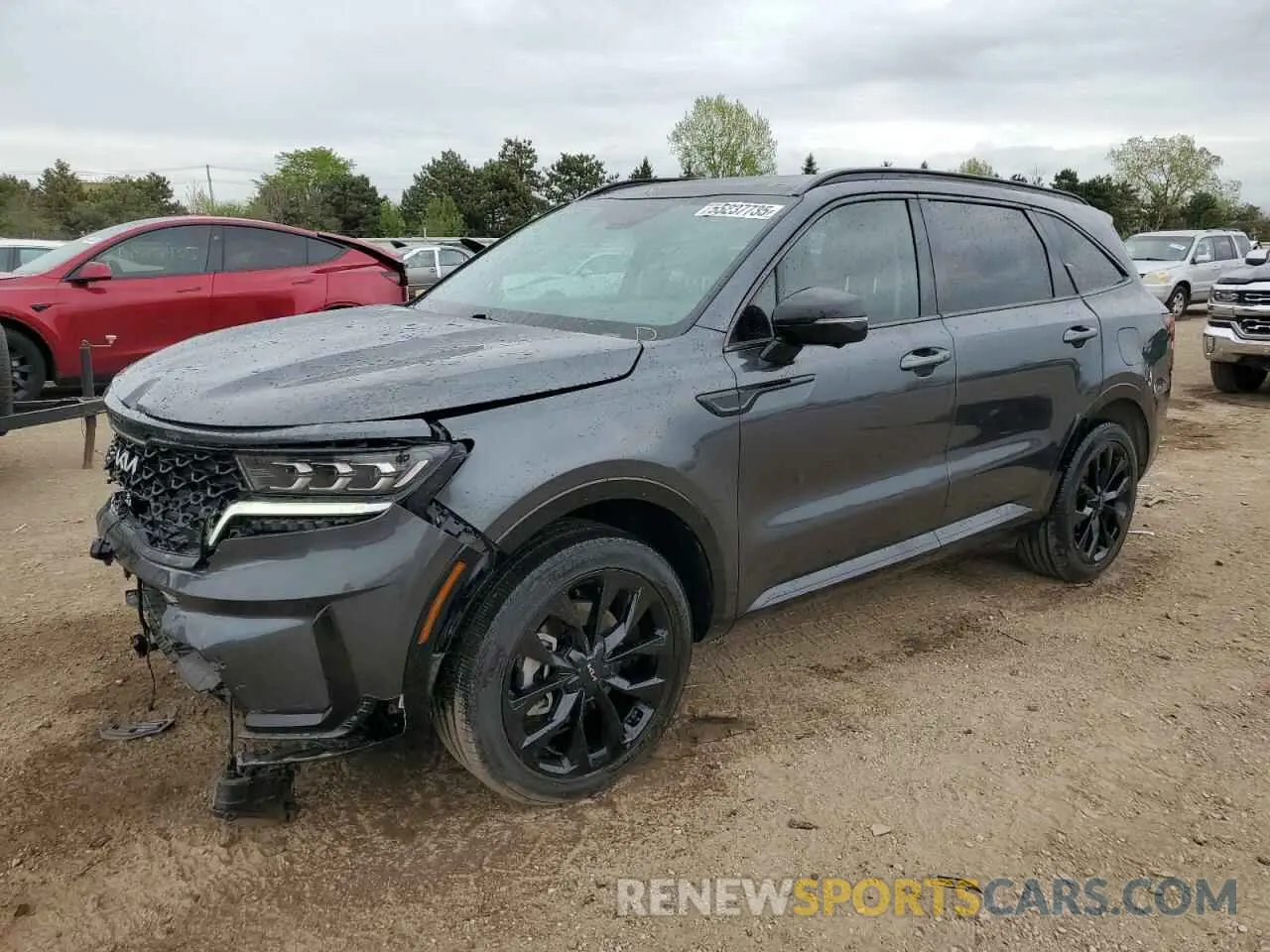 1 Photograph of a damaged car 5XYRKDLF7PG219728 KIA SORENTO 2023