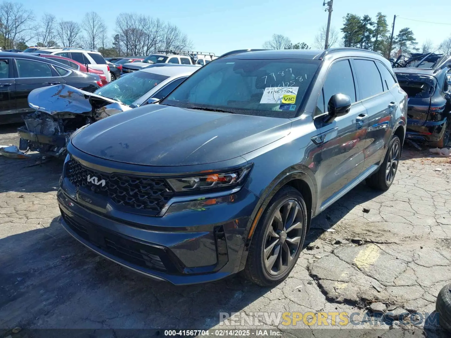 2 Фотография поврежденного автомобиля 5XYRKDLF7PG237789 KIA SORENTO 2023